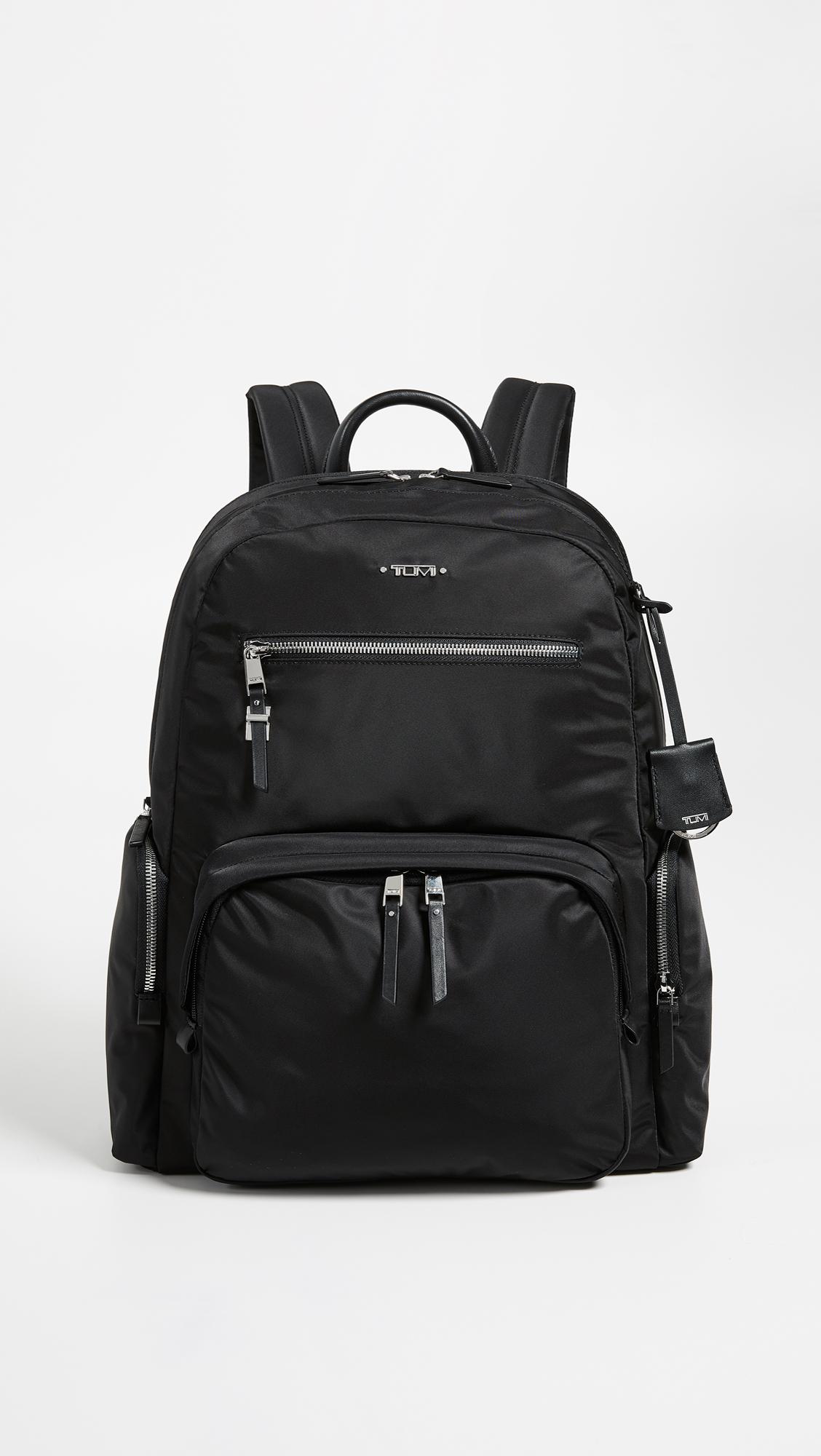 Tumi Synthetic Carson Backpack in Black/Silver (Black) Lyst