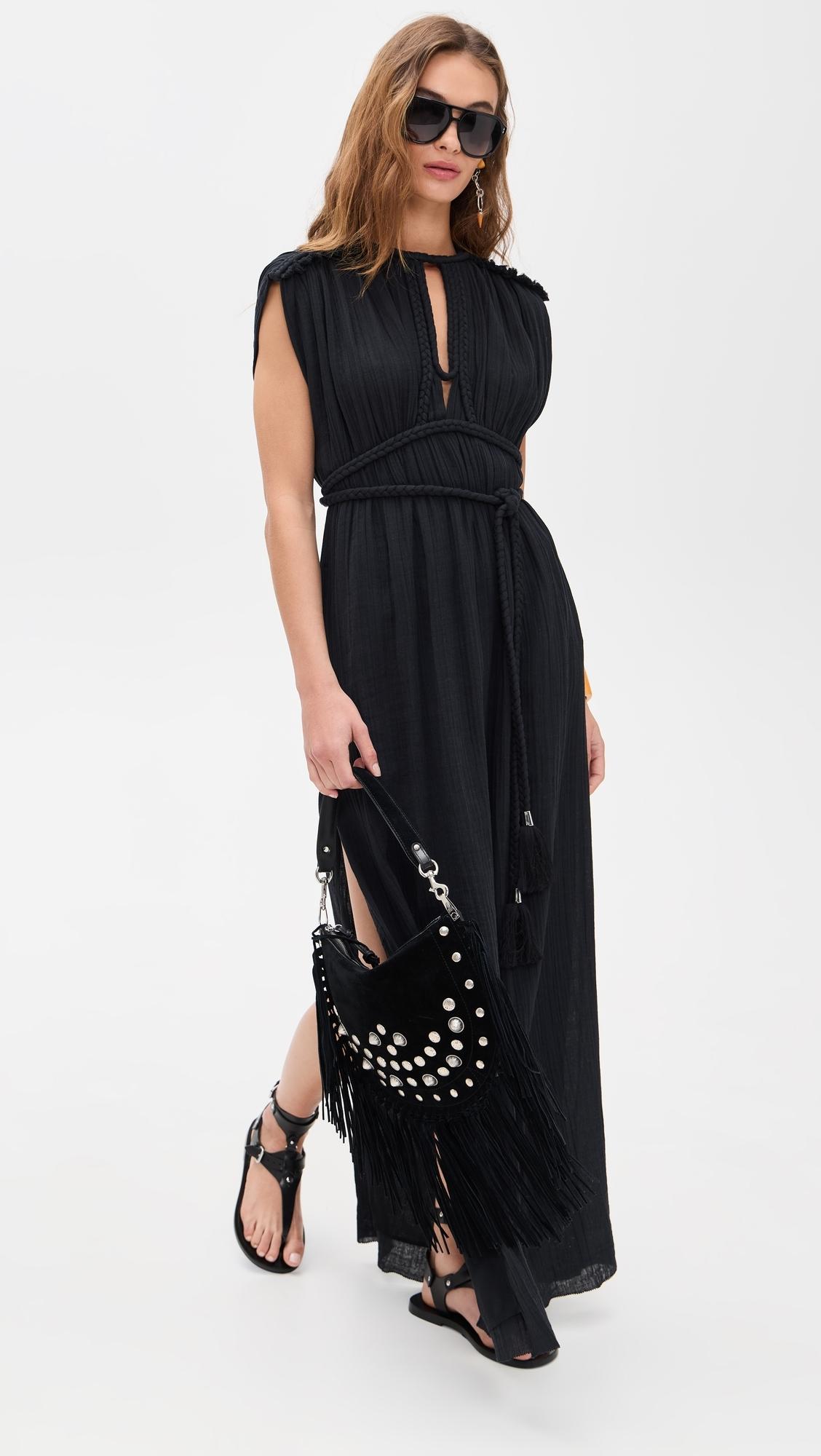 オールインワン・サロペット Isabel Marant Joya' Black Cotton Dress ISABEL MARANT Joya Dress | TNT - The New Trend | Shop Luxury