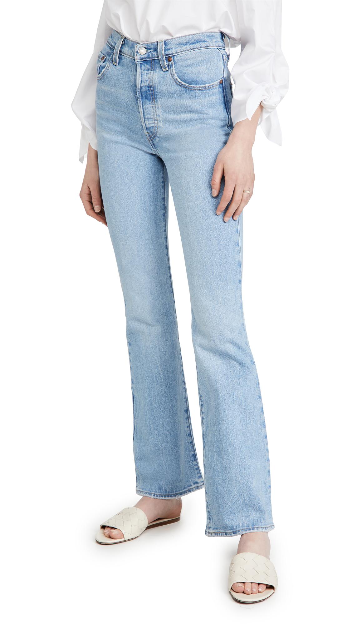Levi's Denim Ribcage Bootcut Jeans in 