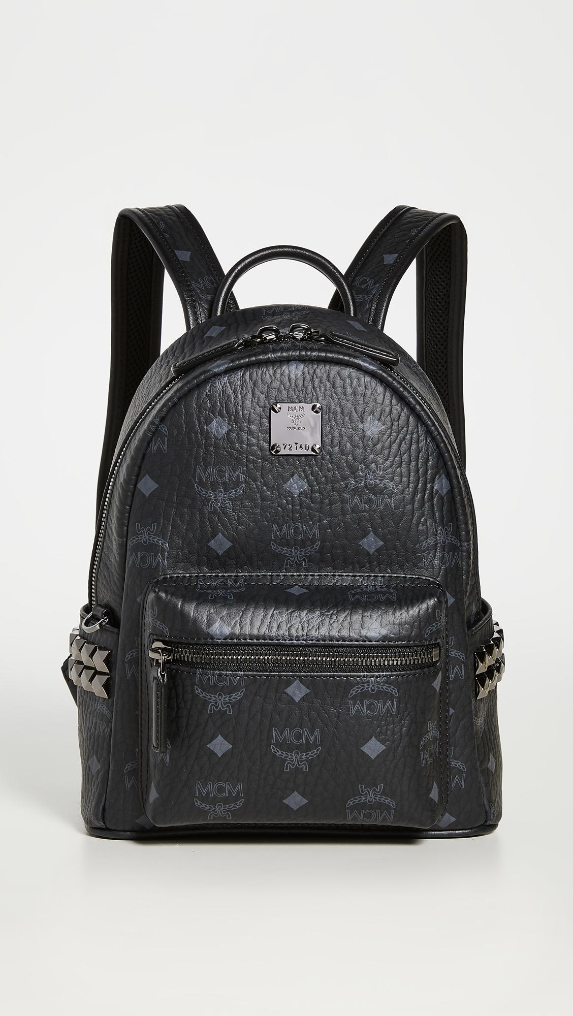 mcm small stark backpack
