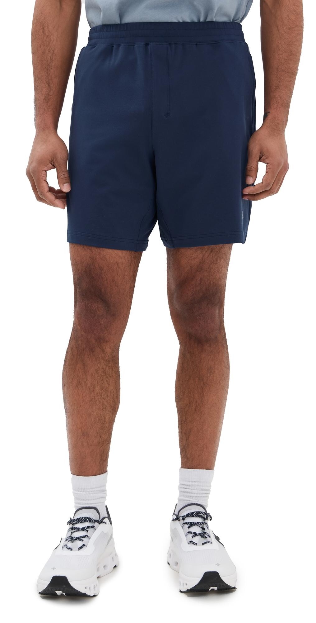 Alo Yoga Conquer React Performance Shorts 7 in Blue for Men | Lyst