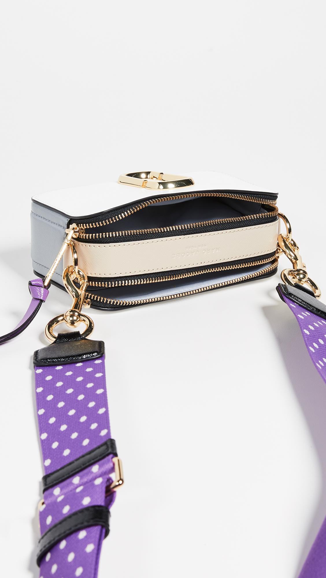 Marc jacobs snapshot bag moon white new arrivals