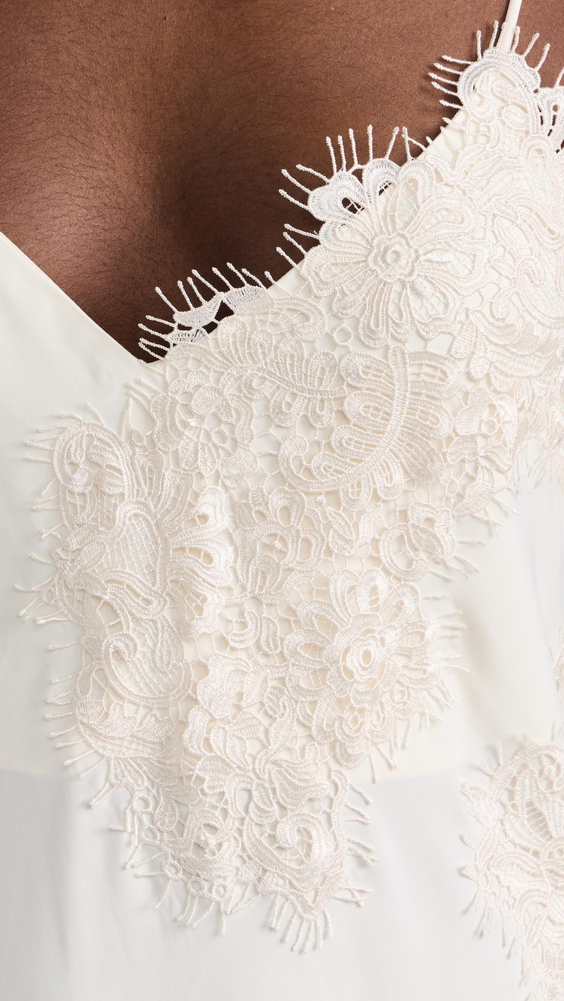 rohe lace dress Clothes ROHE Lace Silk Slipdress of Women