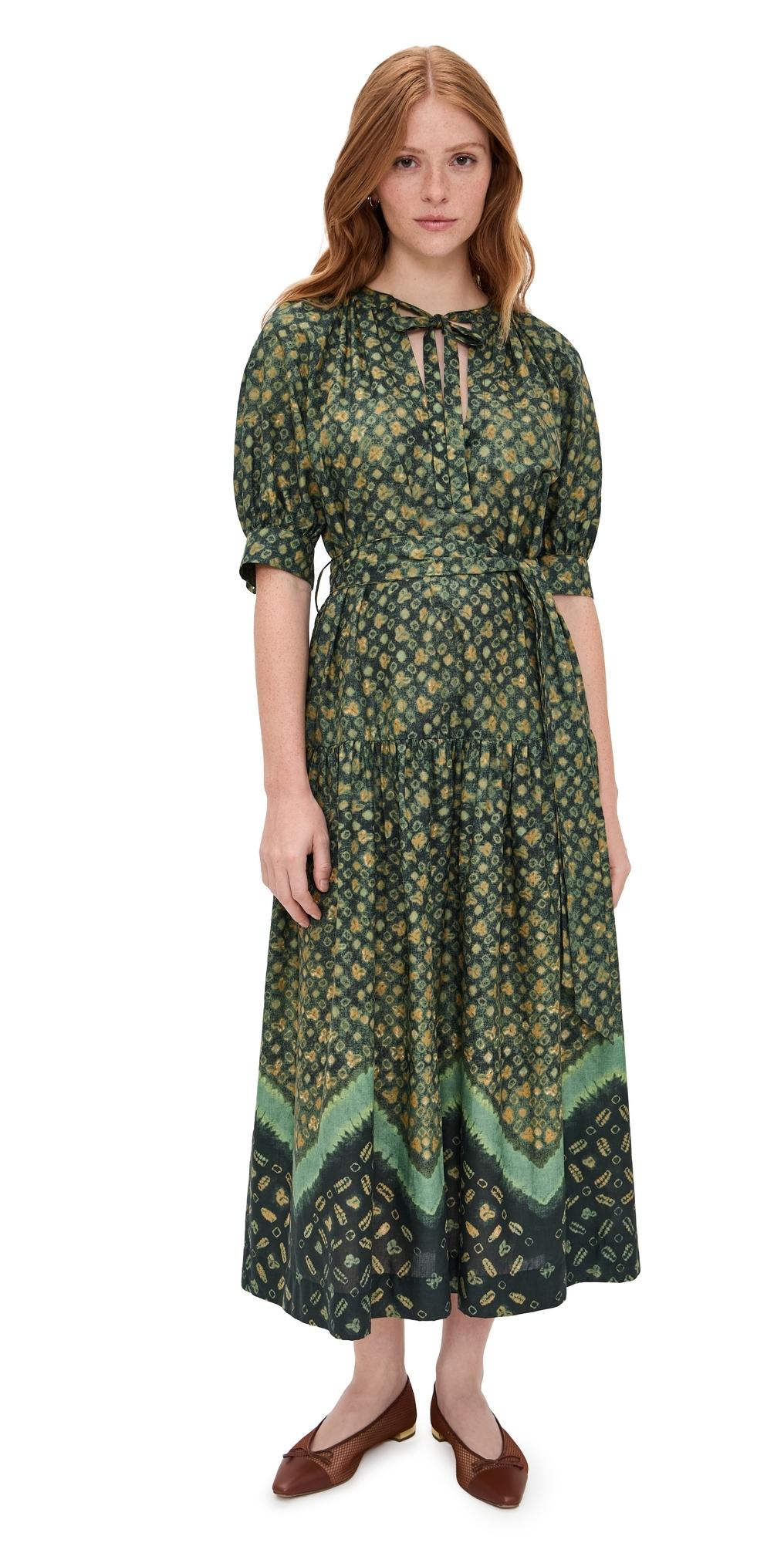 green emerald velvet dress o.p.t Women's Classic Smocked Maxi Dress, Green Floral, S at Amazon Women's  Clothing store main image 0
