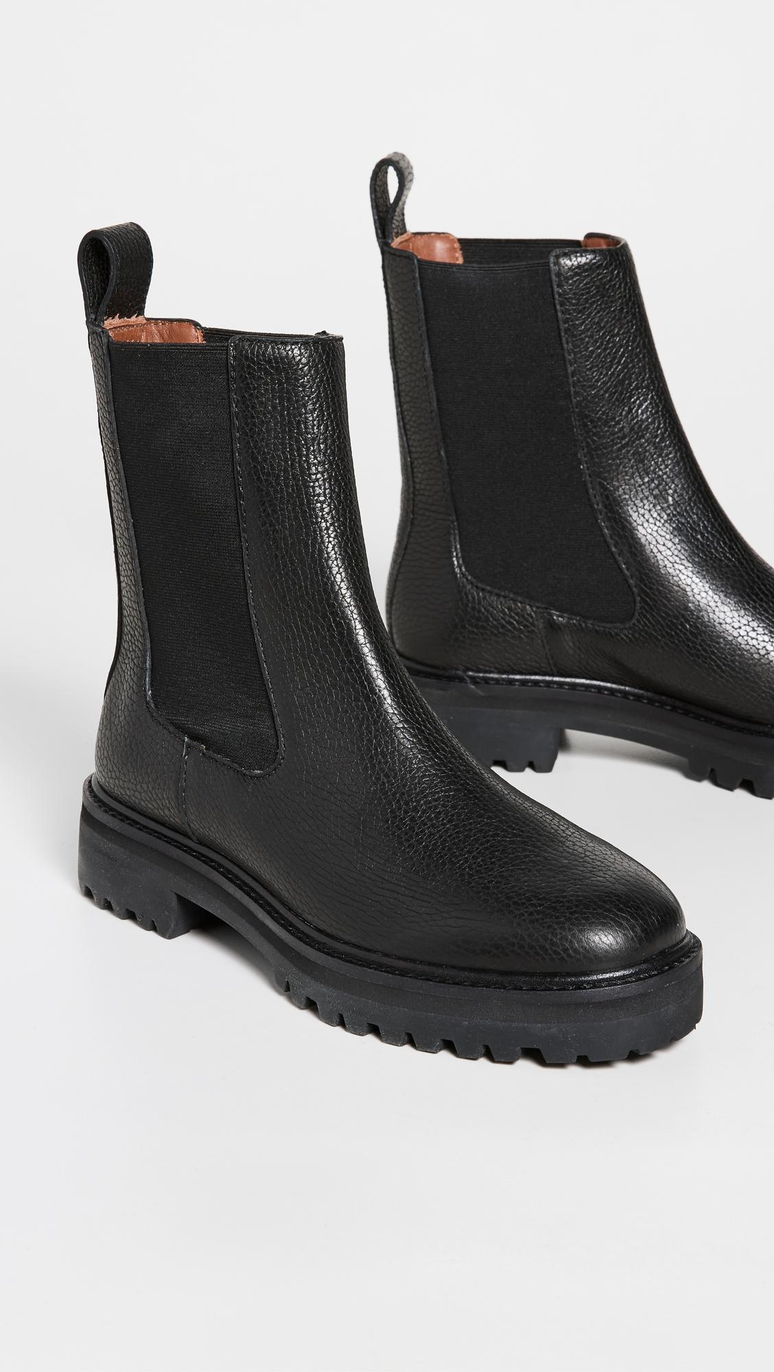 lug chelsea boots