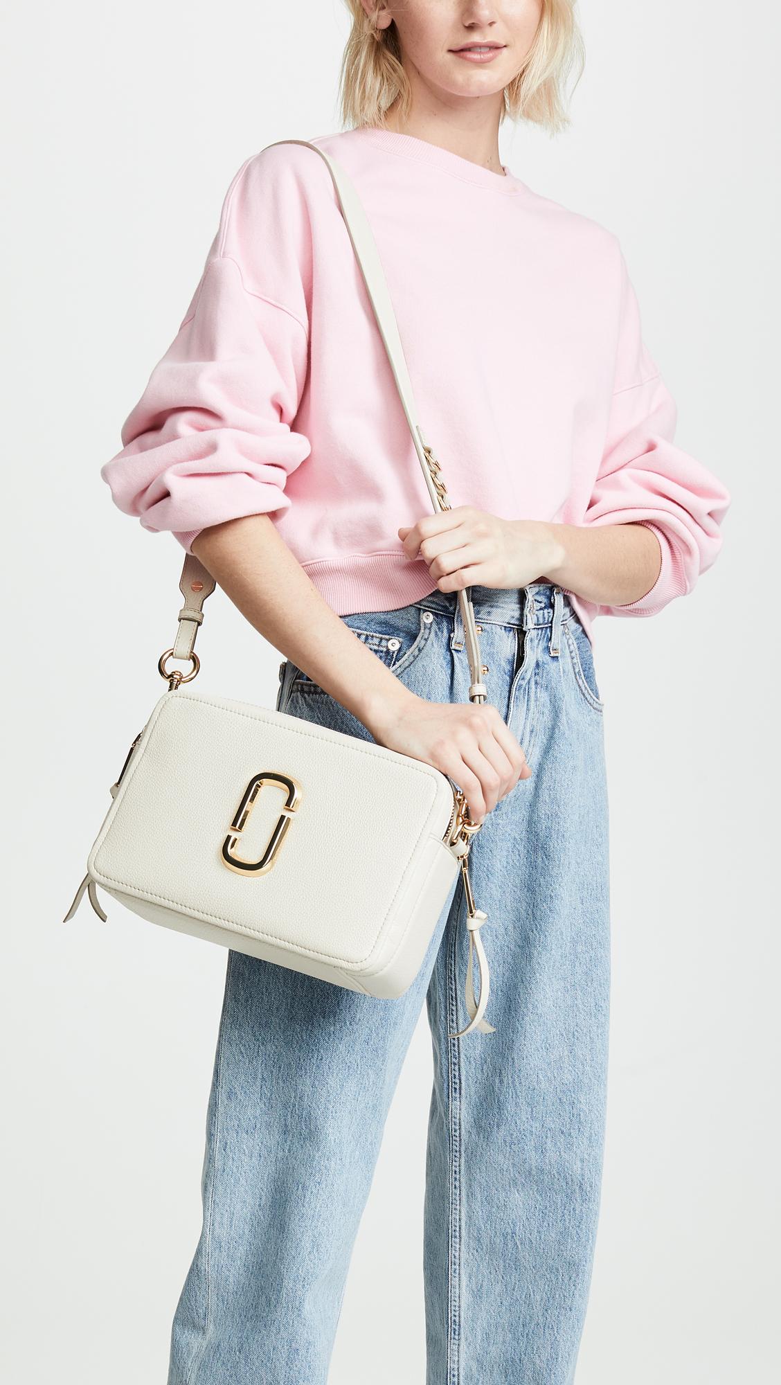 Marc jacobs the softshot 27 crossbody bag shop