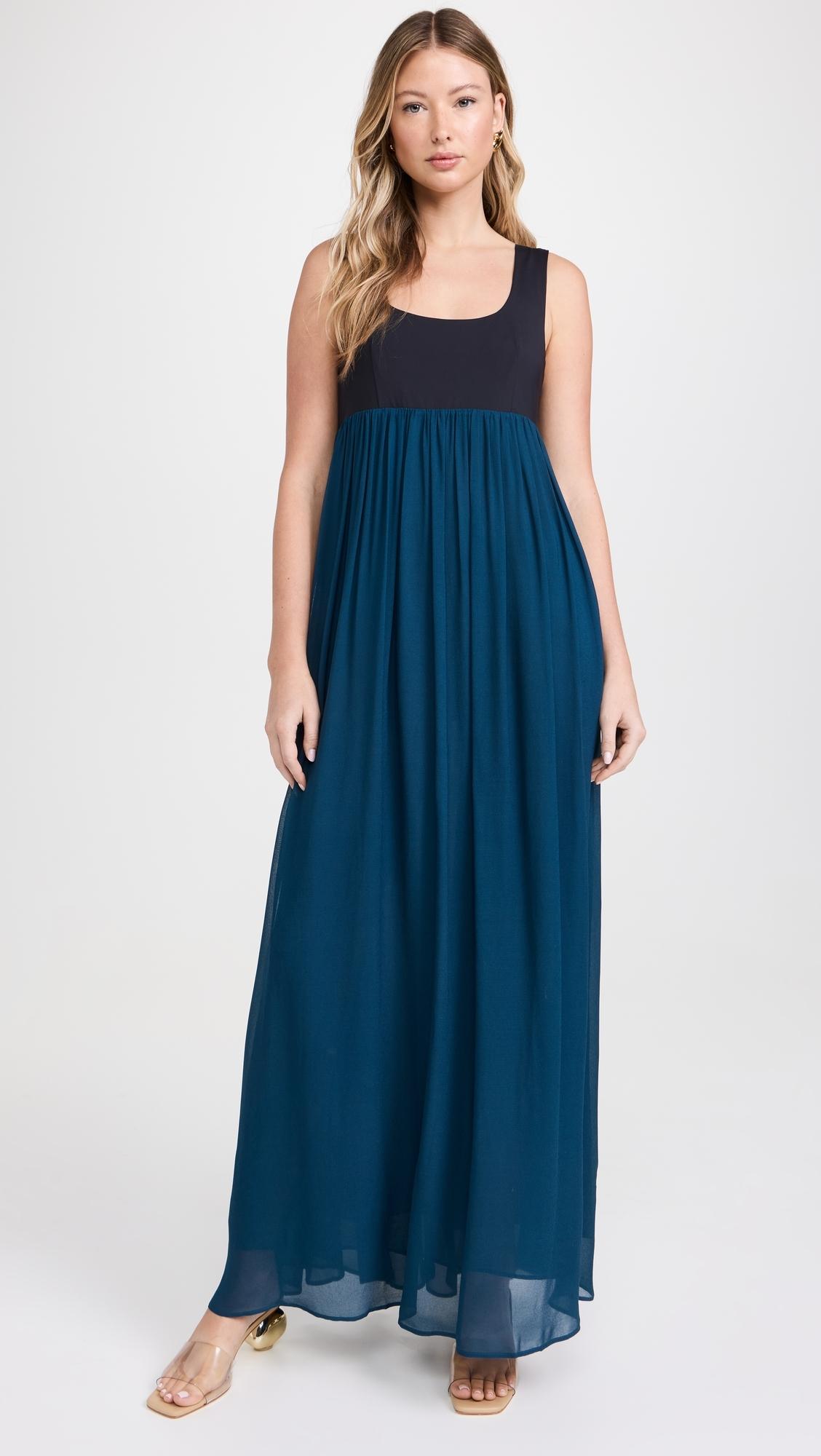 ciao lucia blue silk dress Ciao Lucia