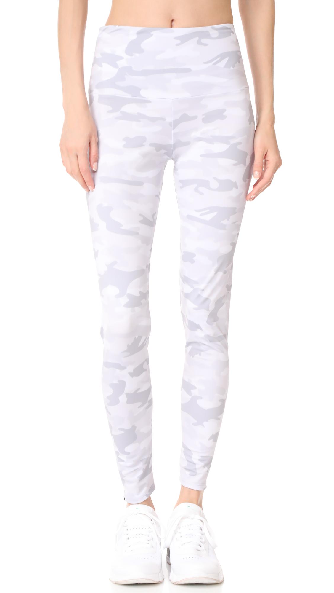 Onzie Synthetic High Rise Camo Leggings 