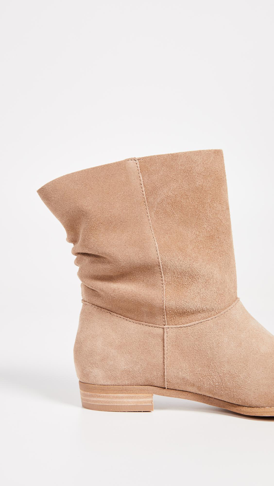 splendid claudia suede booties