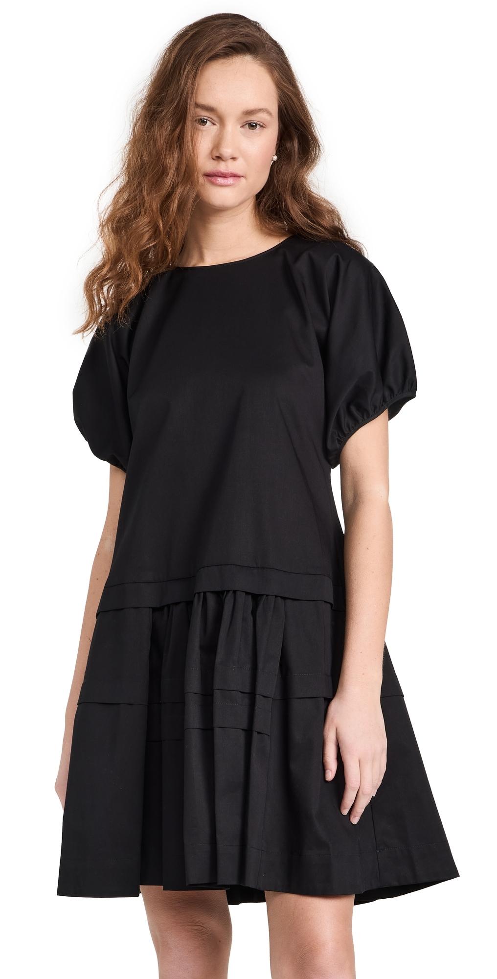 Molly Goddard Alexa Dress in Black Lyst Canada