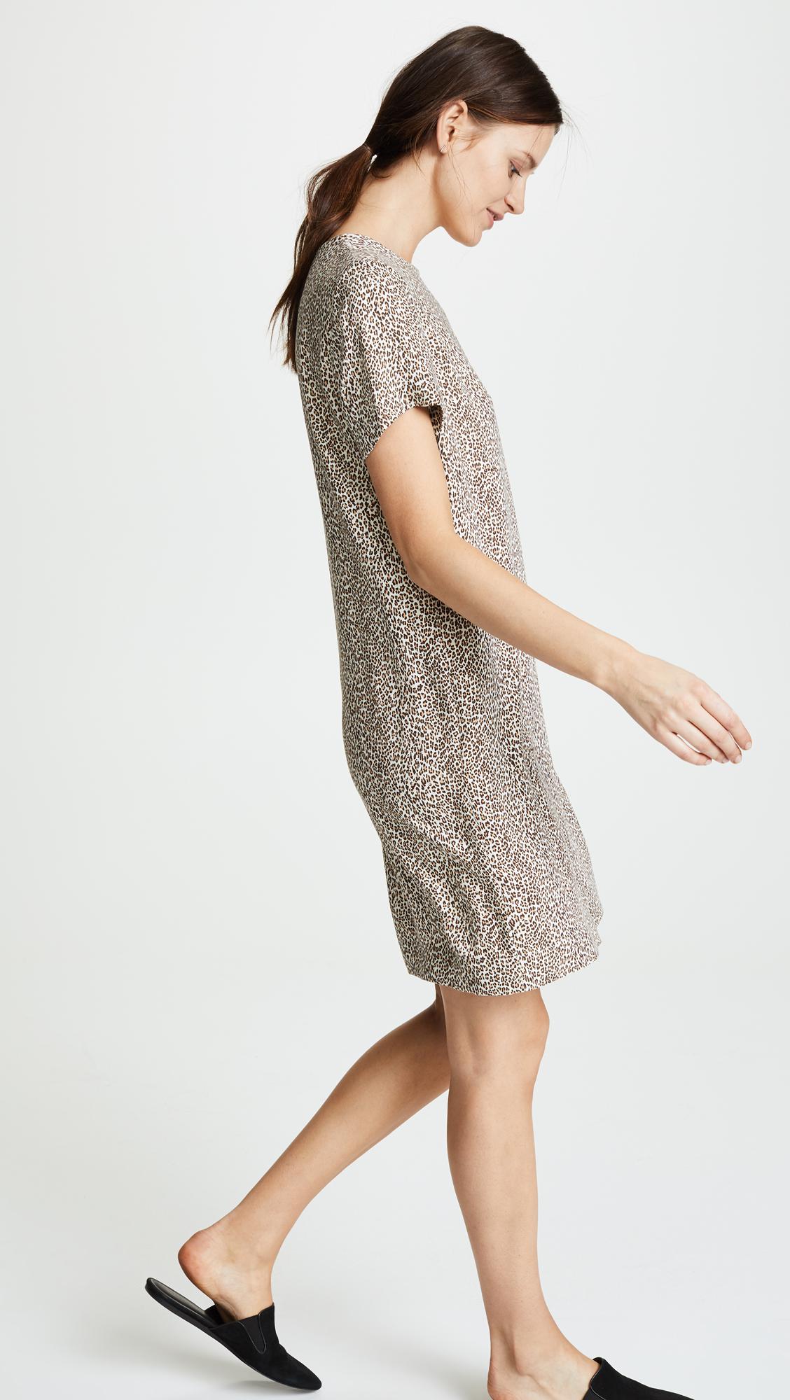 jenni kayne leopard t shirt dress