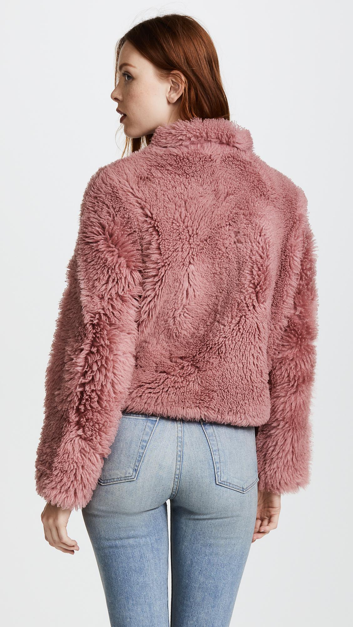 madewell mongolian shearling jacket