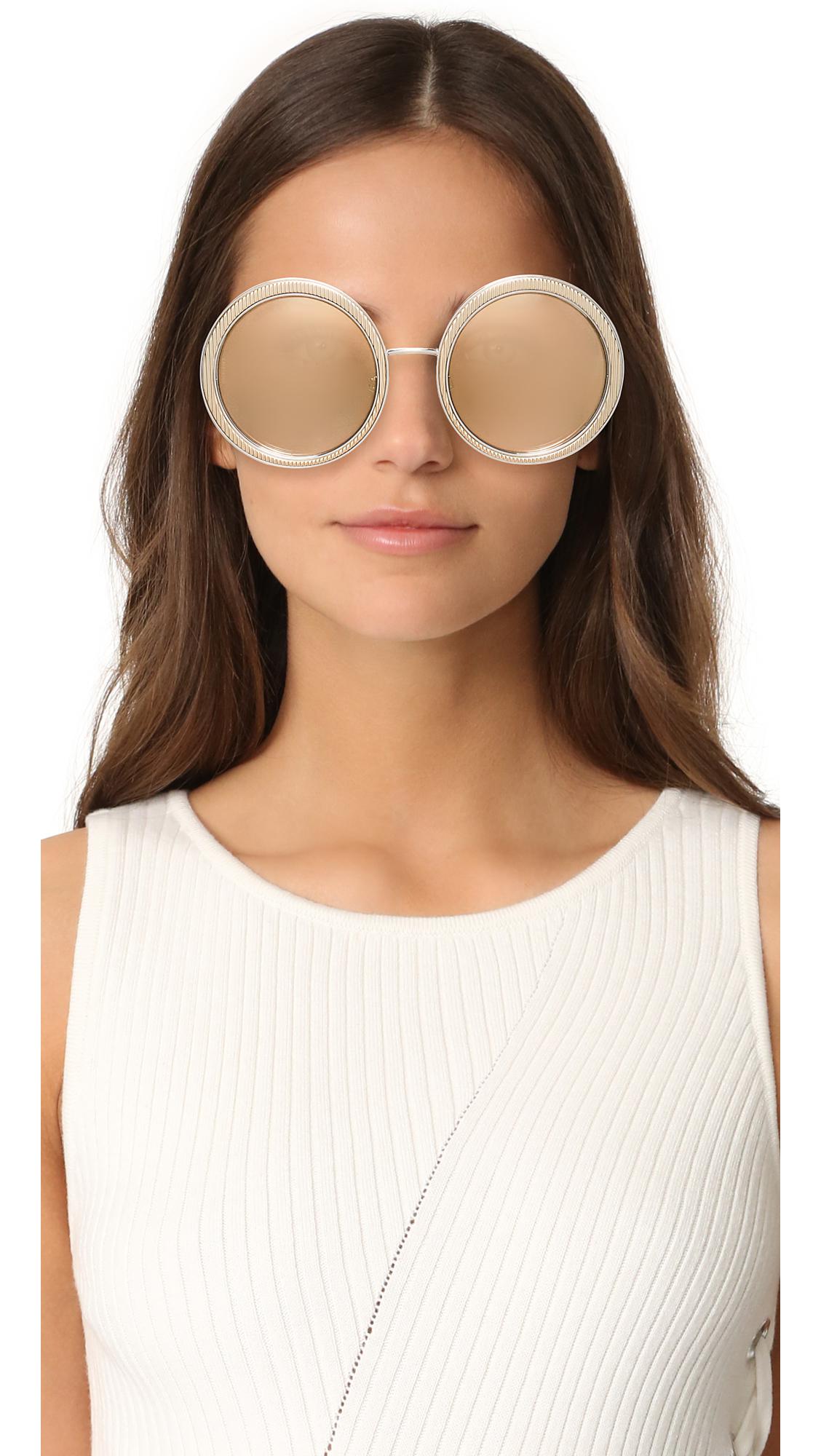 dolce and gabbana gold sunglasses