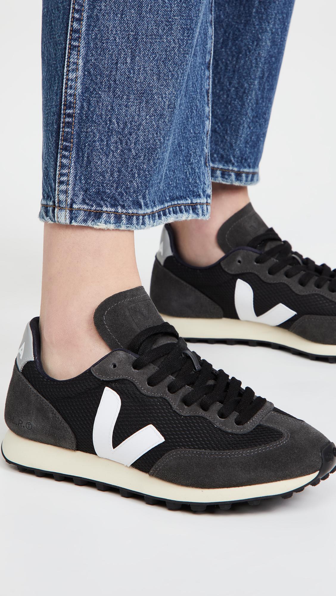 Veja Rio Branco Sneakers in Black Lyst