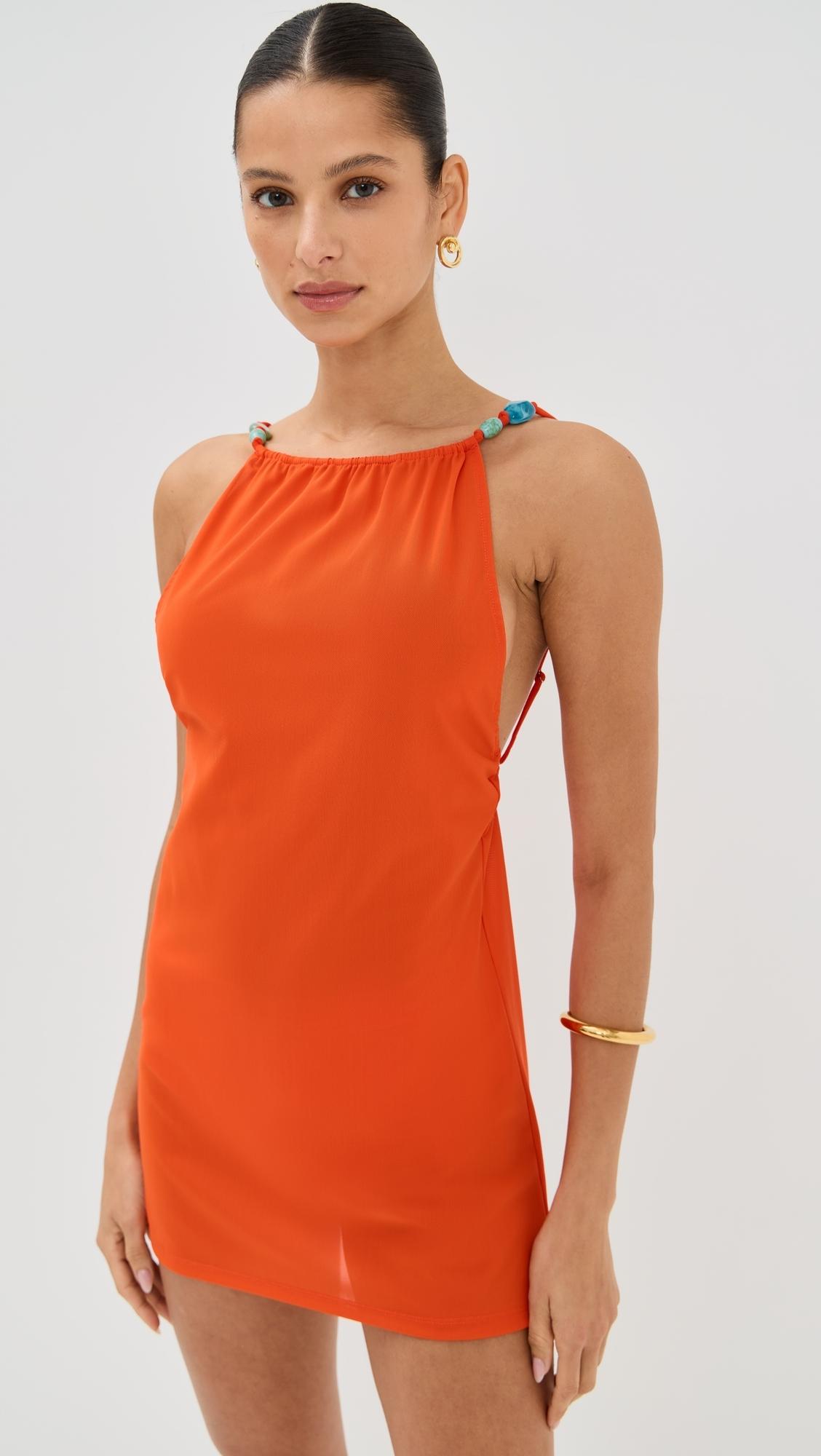 pink pleated dress Summer Social Stain Pleated Cutout Waist Loose Midi Dress  roschic