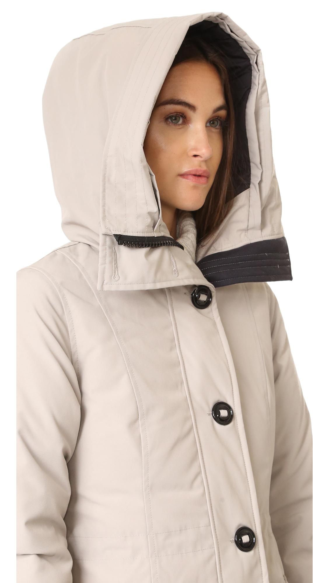 rossclair parka limestone