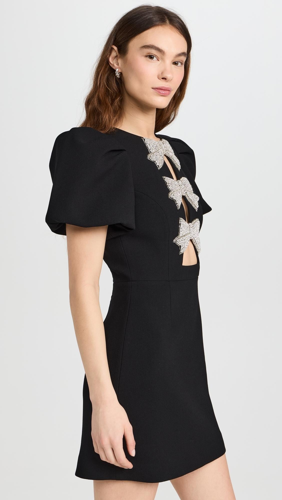 rebecca vallance juliana puff sleeve mini dress Rebecca Vallance Women's Juliana Puff Sleeve Mini Dress, Black, 8 : Amazon.ca: Clothing, Shoes & Accessories