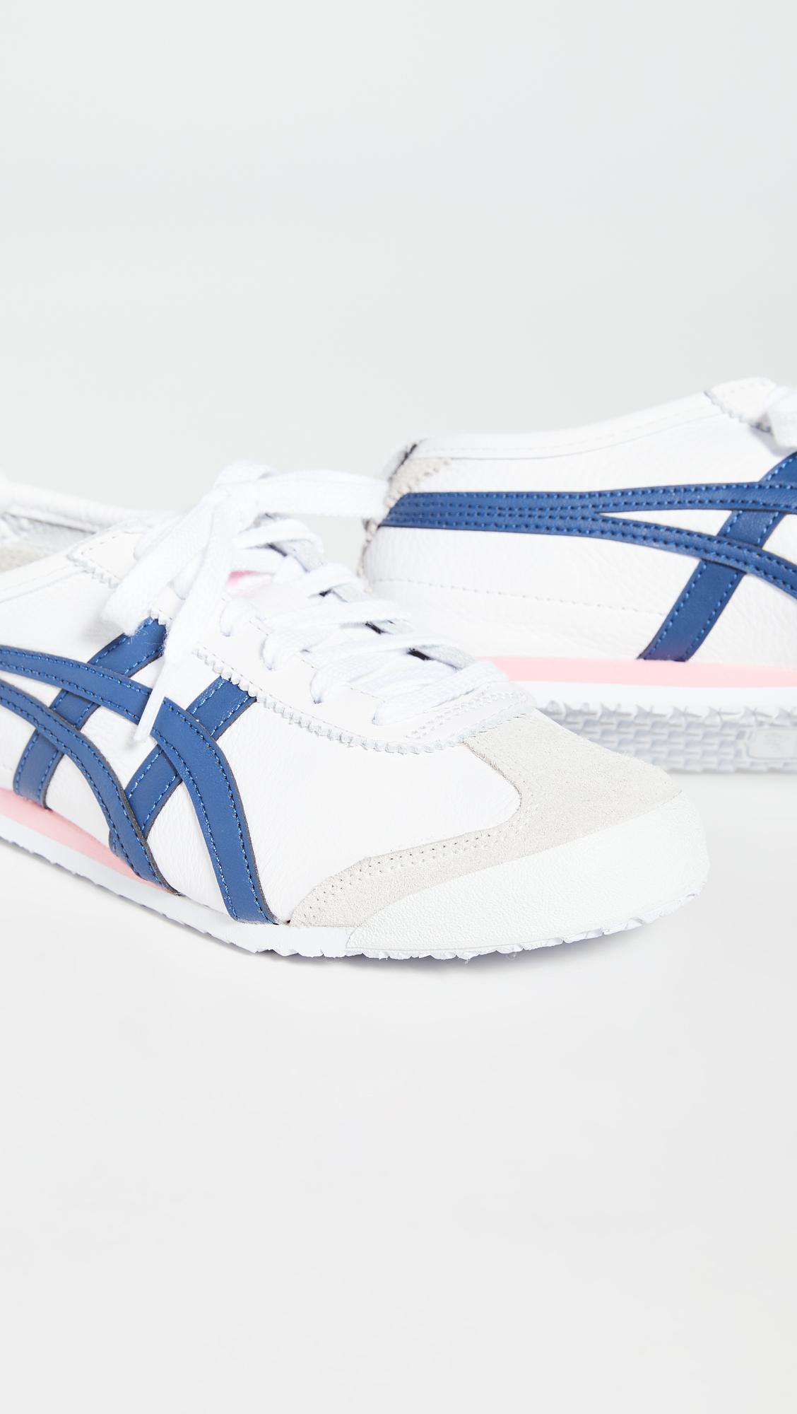 Onitsuka Tiger Leather Mexico 66 Sneakers in Blue | Lyst