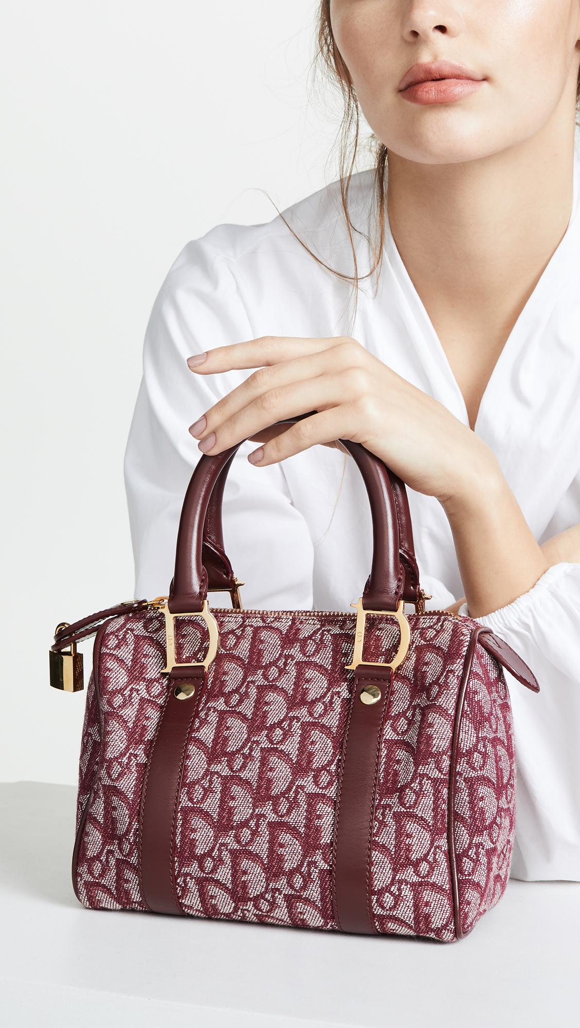 What Goes Around Comes Around Dior Mini Boston Bag