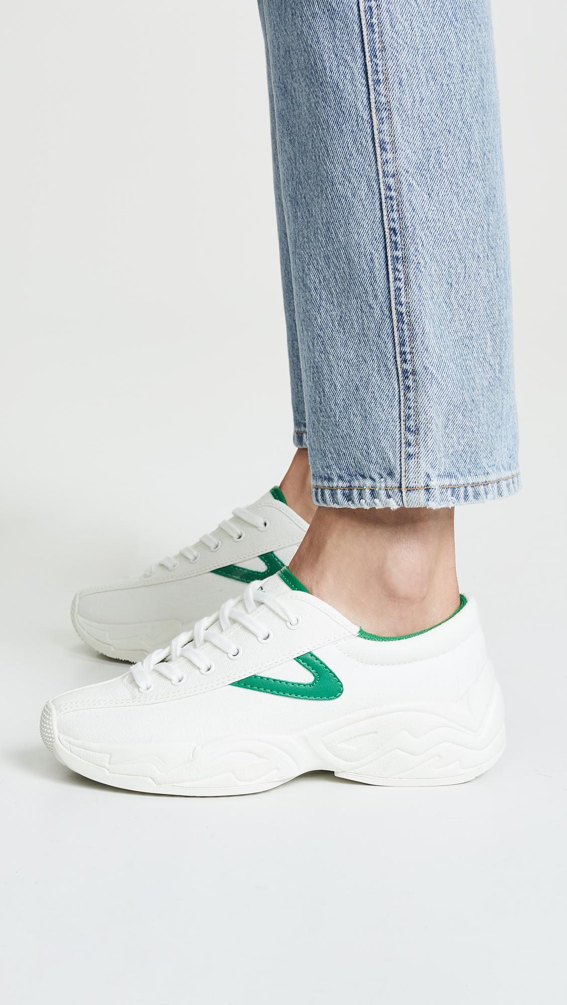 green tretorn sneakers