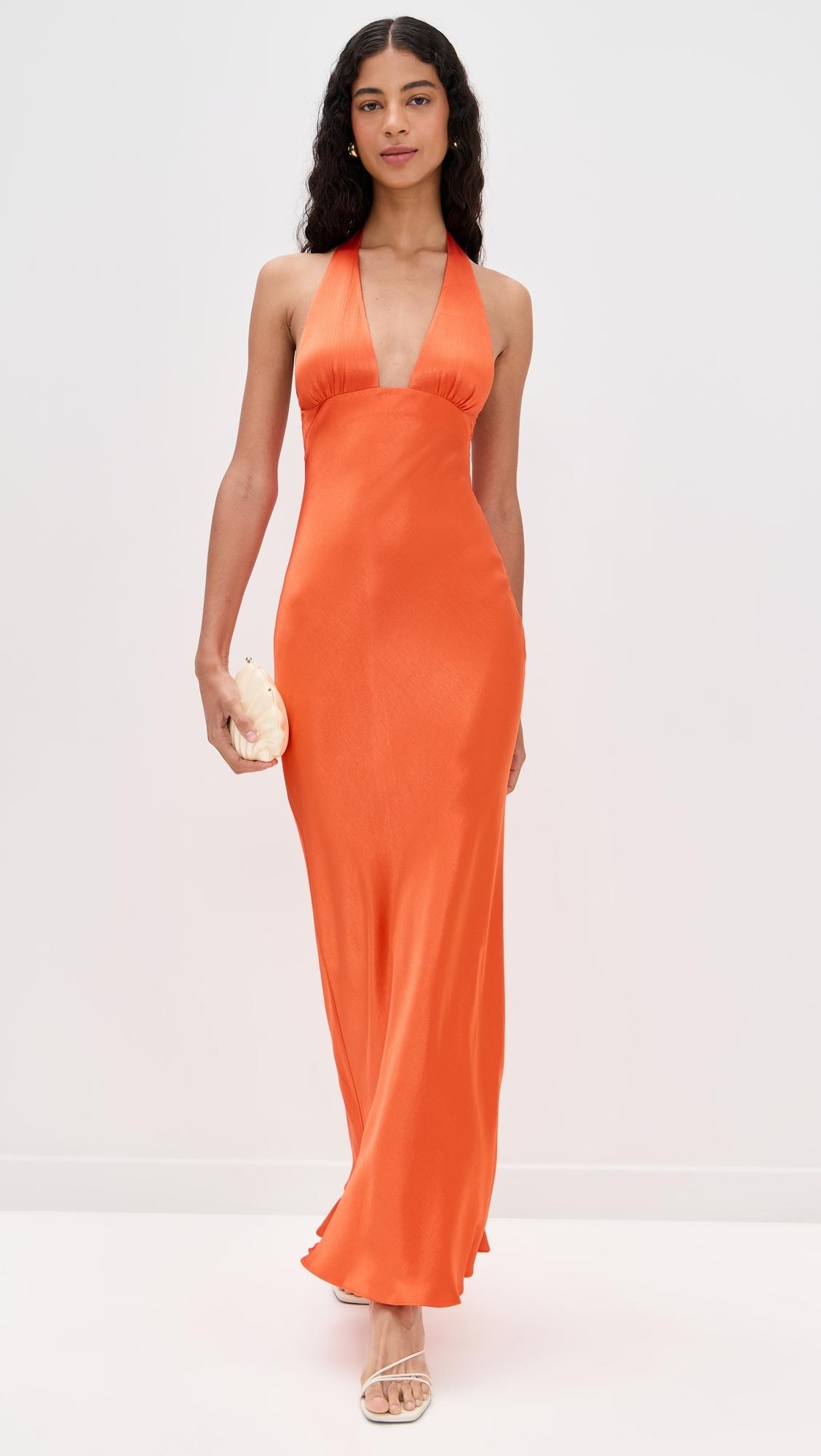 【関税込み】BEC + BRIDGE レッド Jessi ミディアムドレス Bec + Bridge Jessi Mini Dress in Fire | REVOLVE