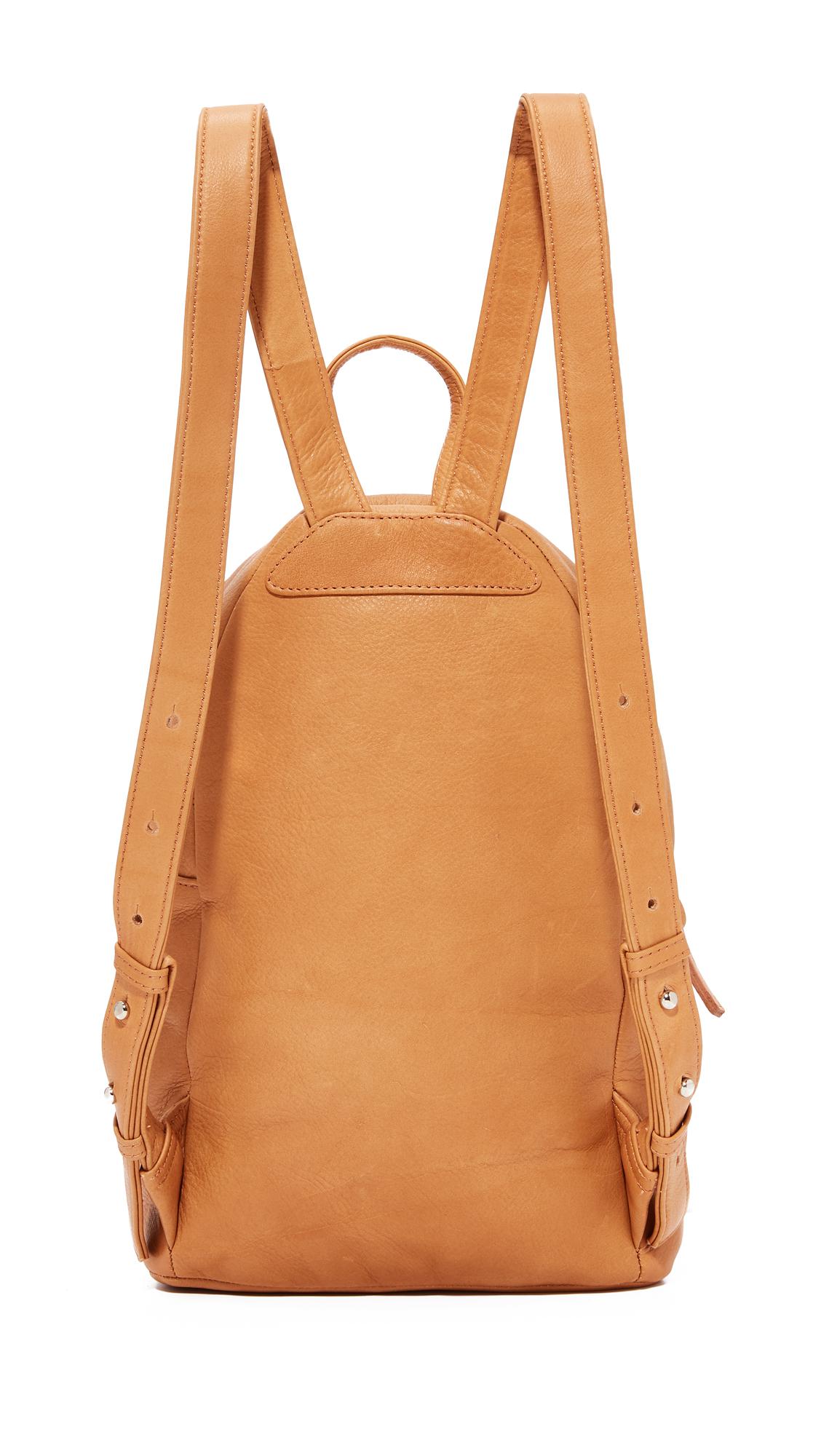 Baggu Leather Backpack Lyst Baggu Leather Backpack Lyst