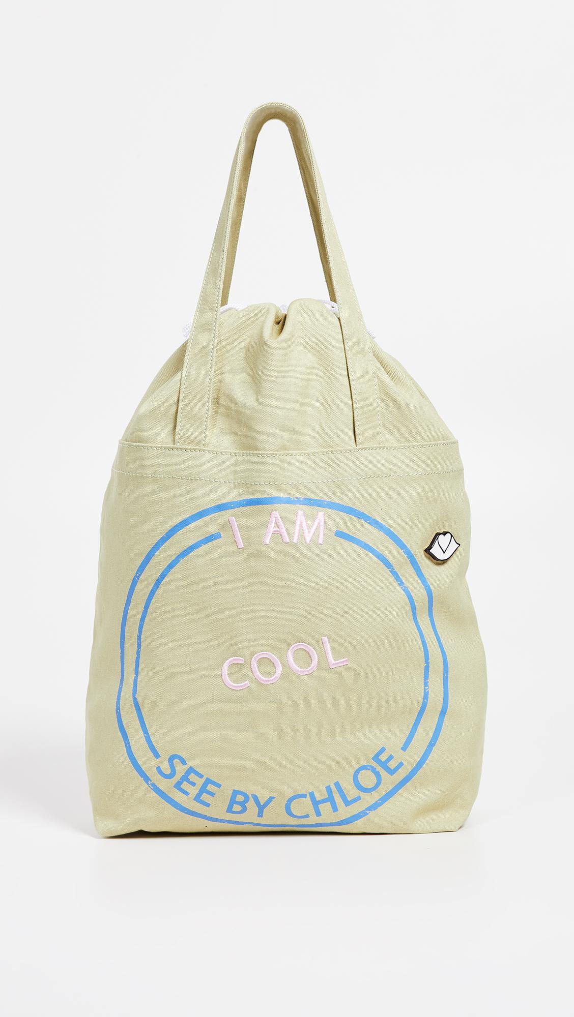 see by chloe canvas tote