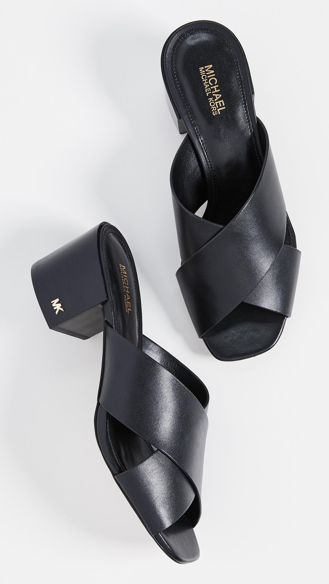 Michael kors cheap abbott sandal black