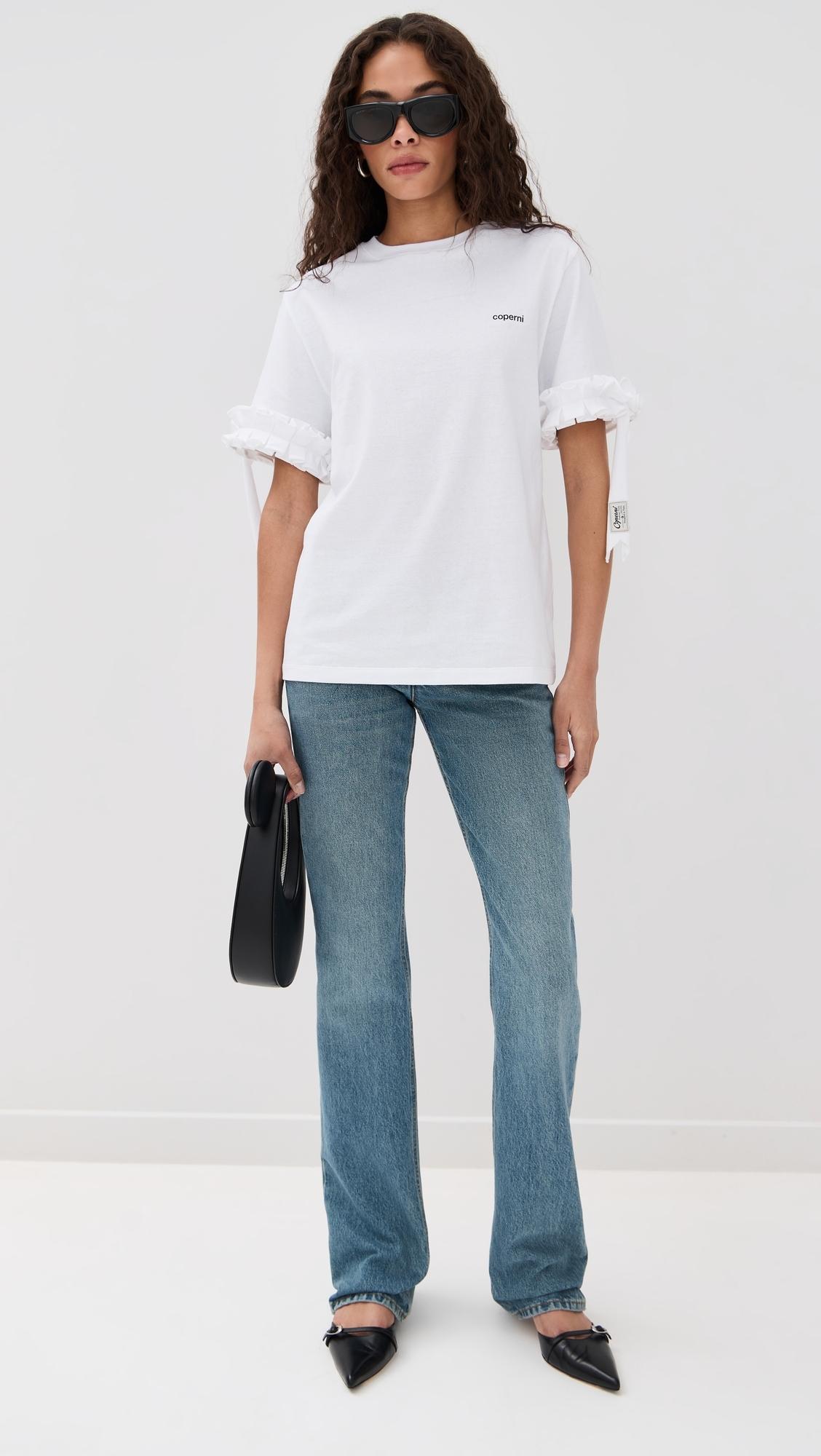 その他 Boxy T-Shirt - Coperni - Cotton - White Logo Boxy T-Shirt – Coperni
