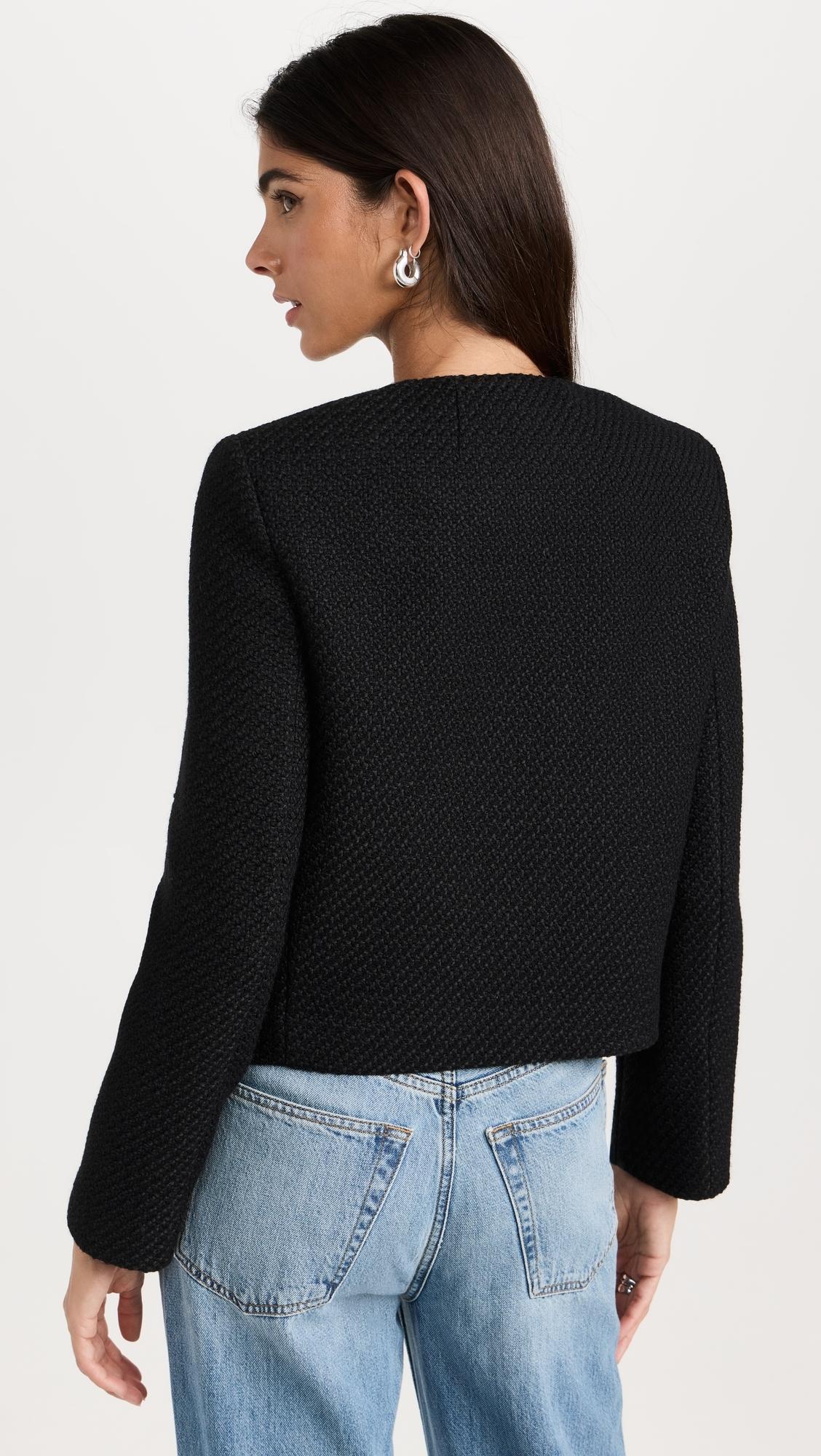 Theory Holiday Tweed Cropped Jacket | Shopbop