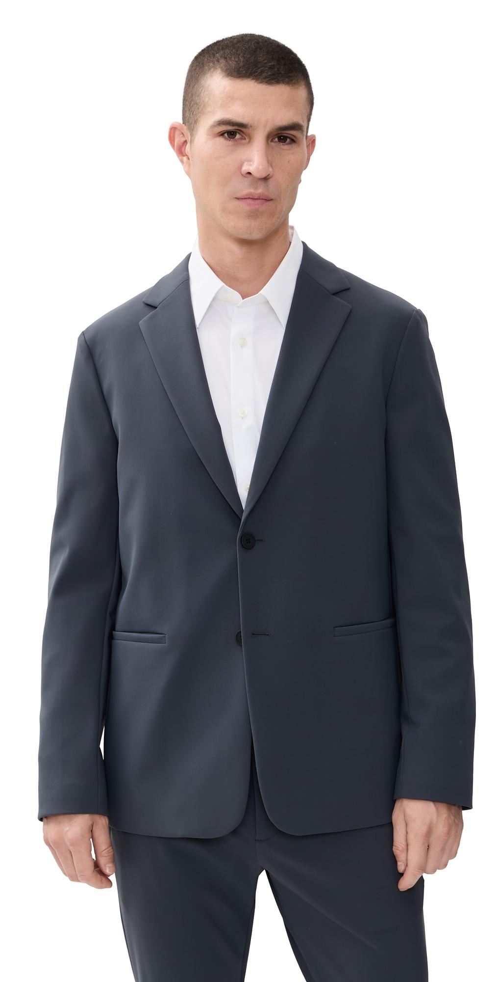 Theory Clinton Precision Ponte Blazer in Blue for Men | Lyst