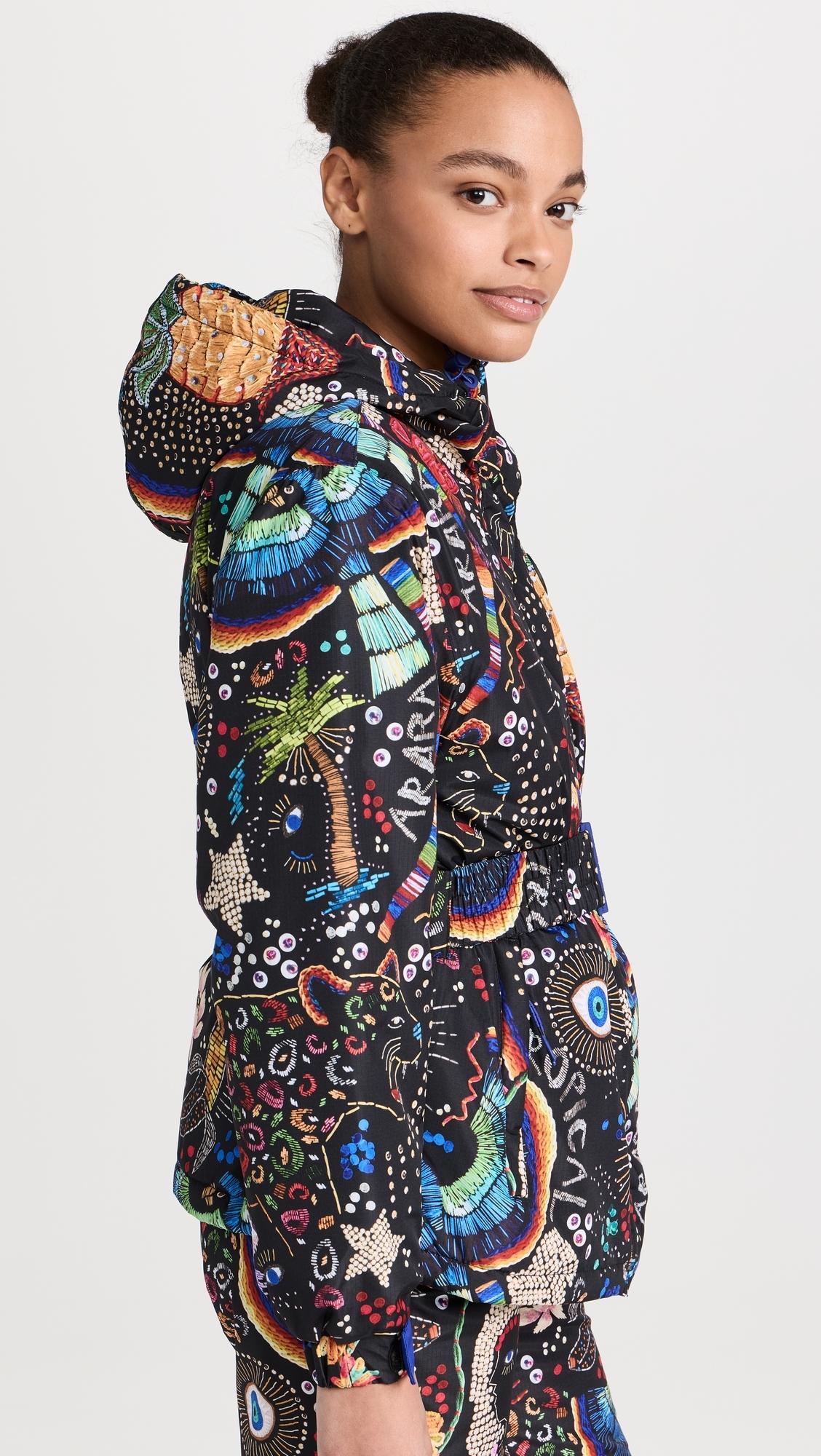 FARM Rio Black Ski Jacket | Lyst