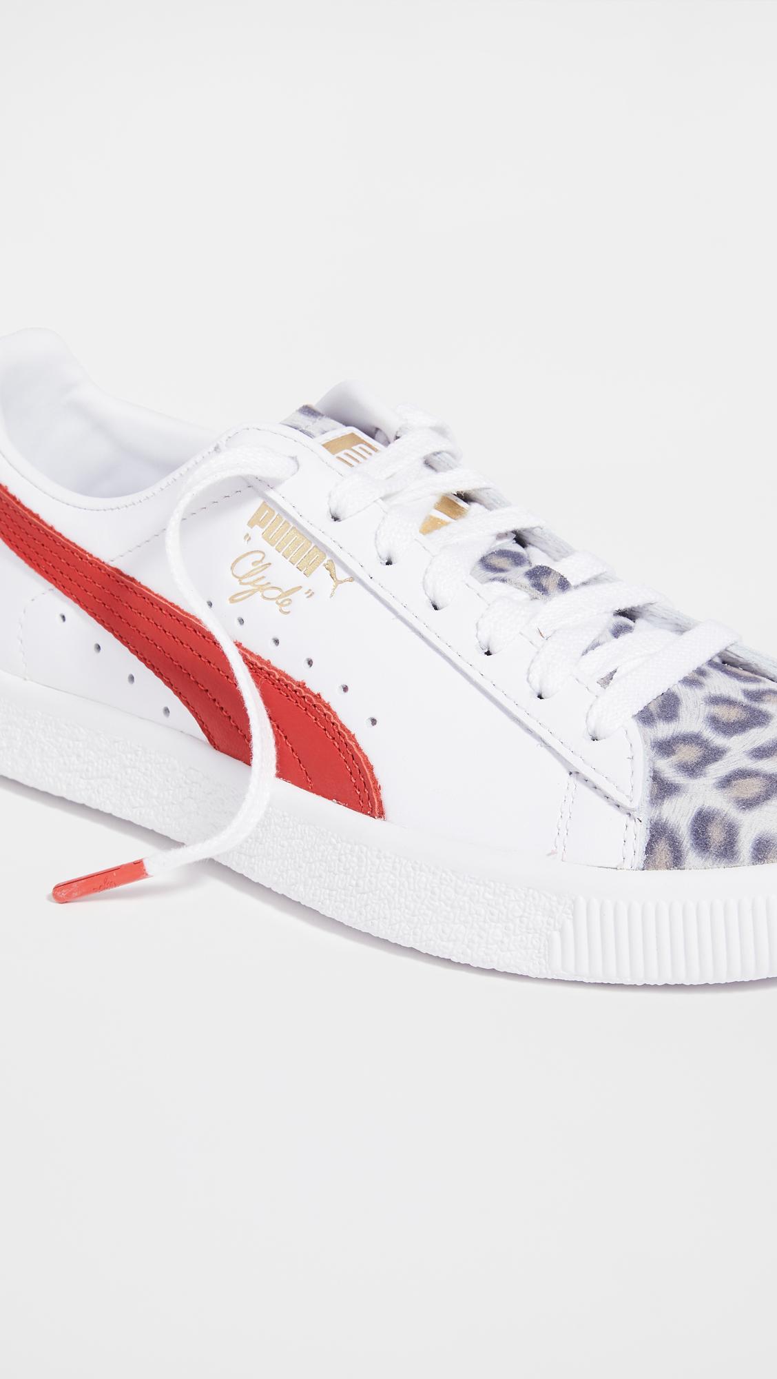 puma basket leopard