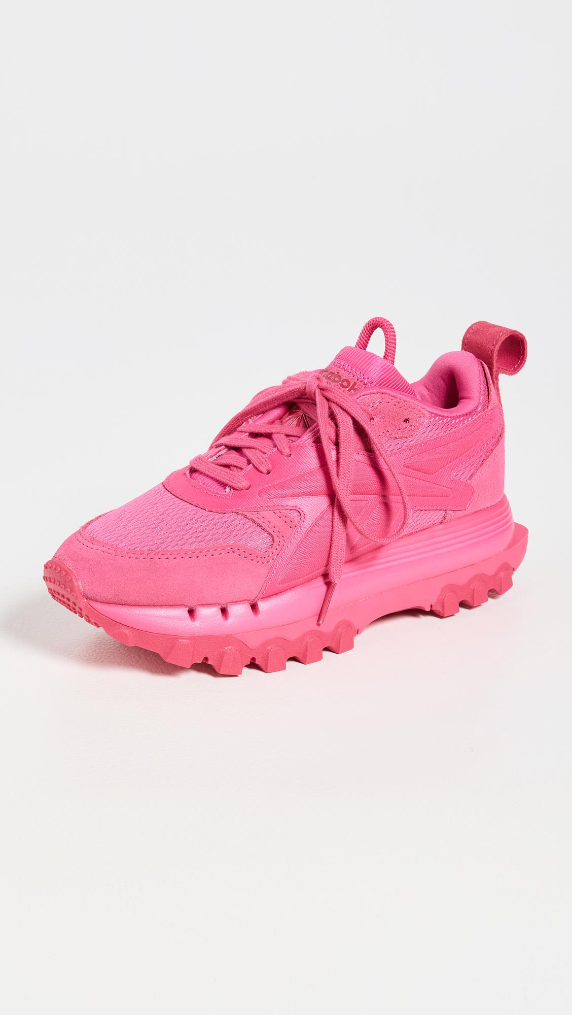 Reebok Leather Cardi B V2 Sneakers in Pink | Lyst UK