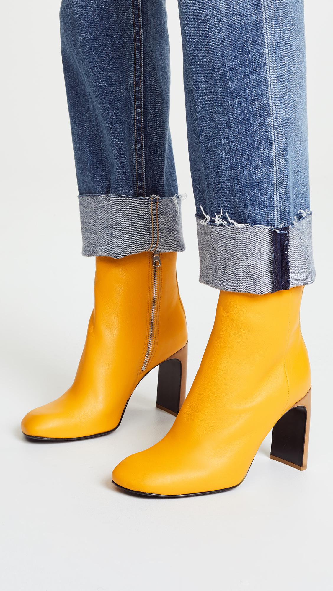 beige ankle boots