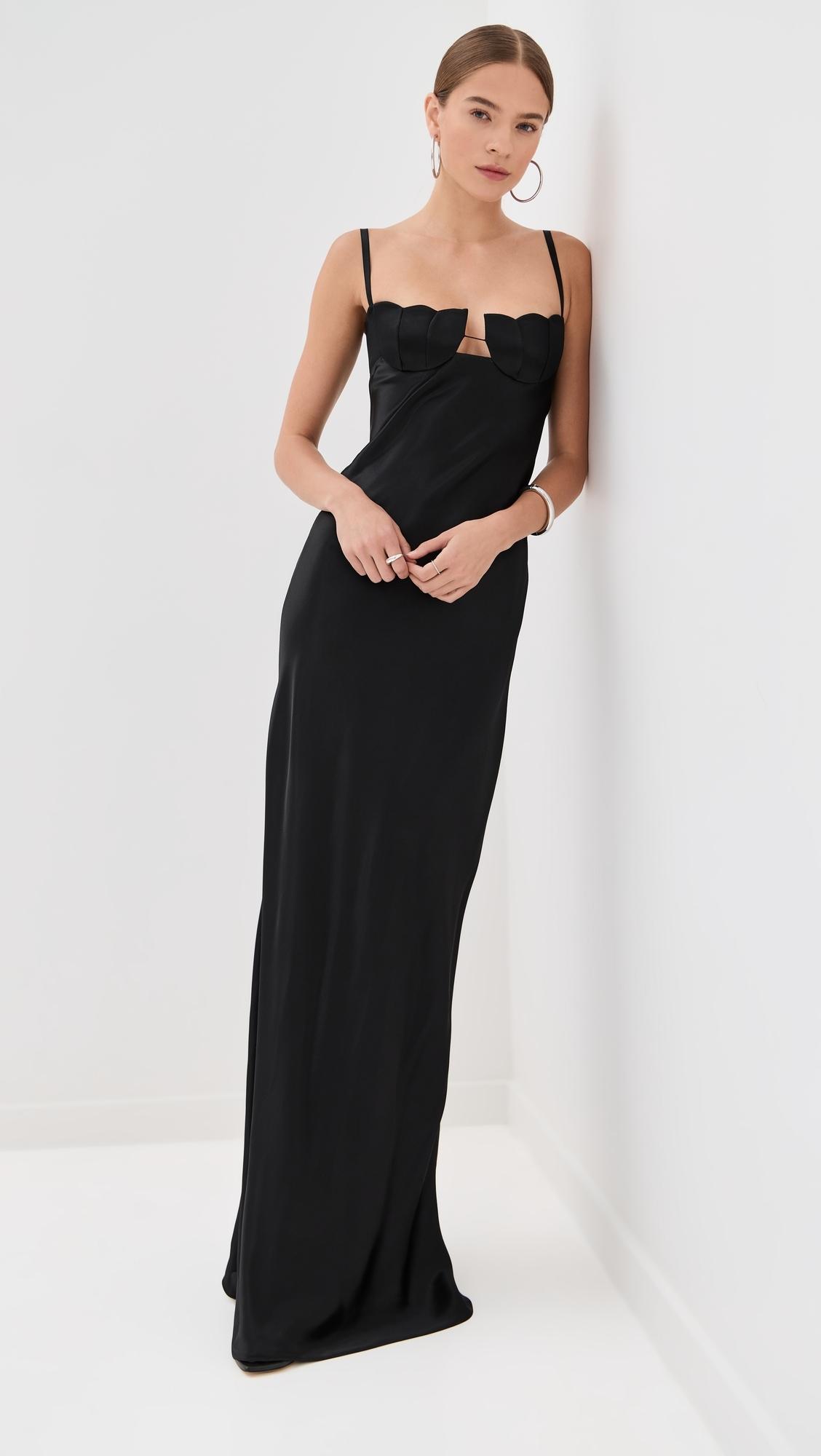 anna october tulip dress black Tulip dress XL / Ivory