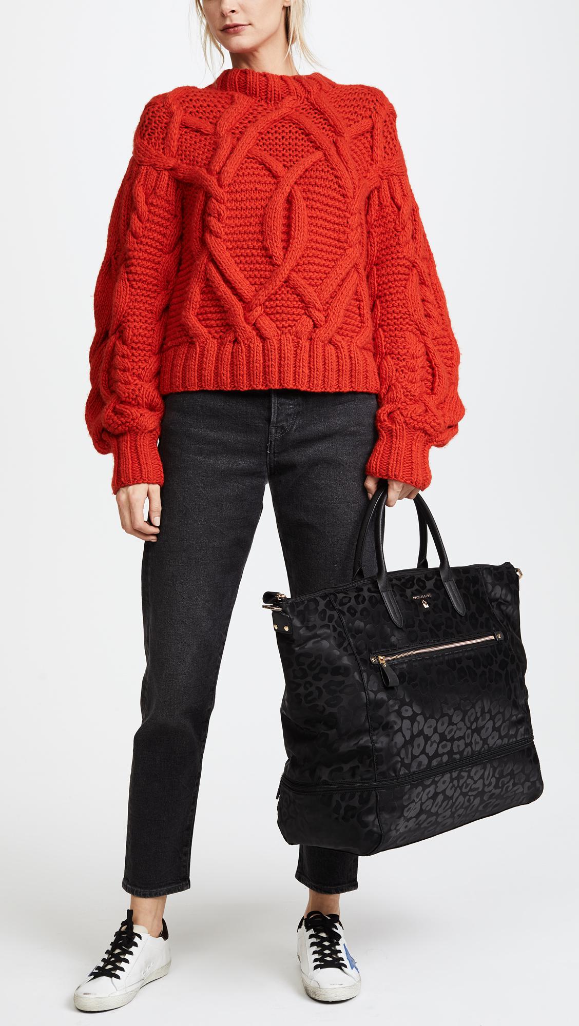 michael kors black nylon bag