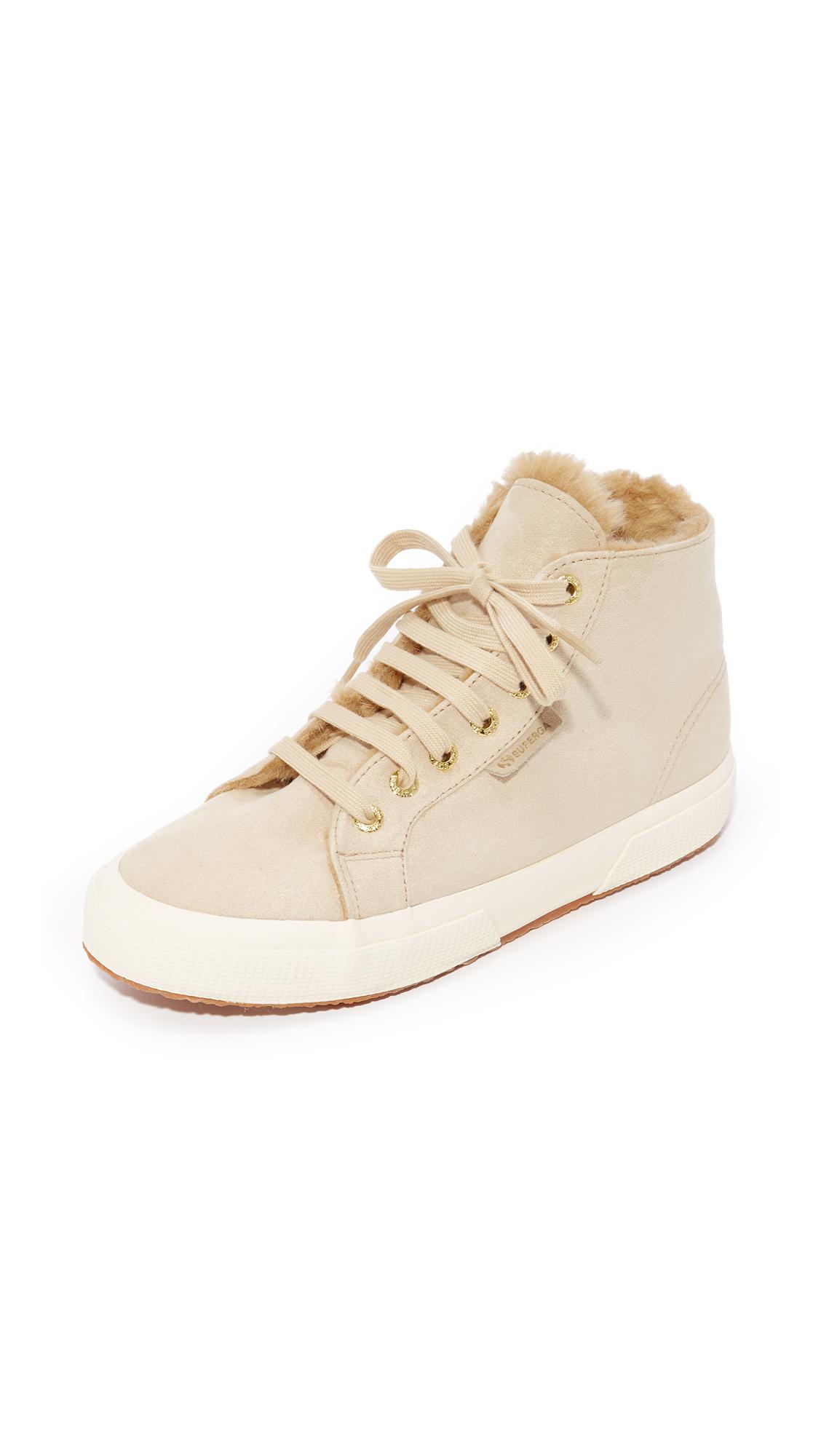Superga 2795 Sherpa Lined High Top 