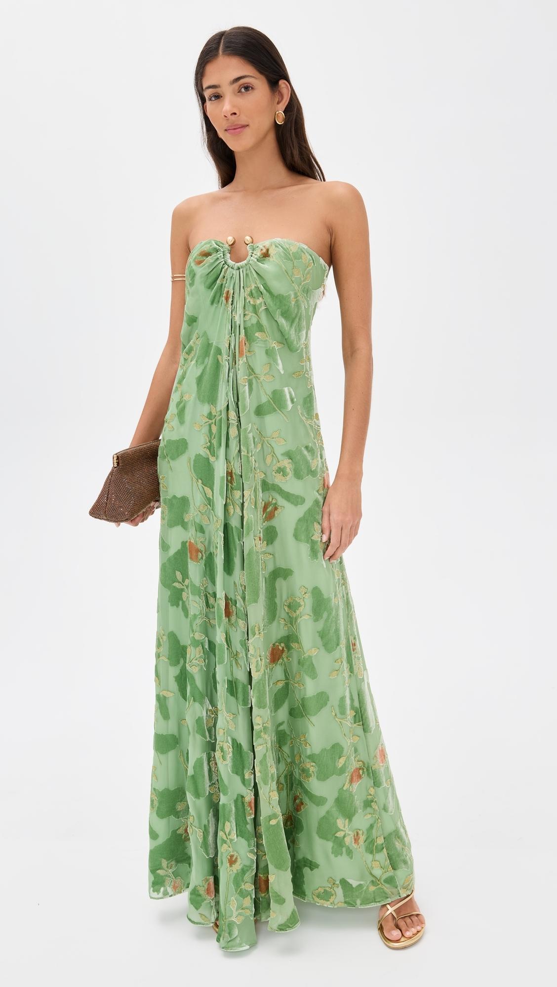 Cult Gaia Renay Dress in Green | Lyst
