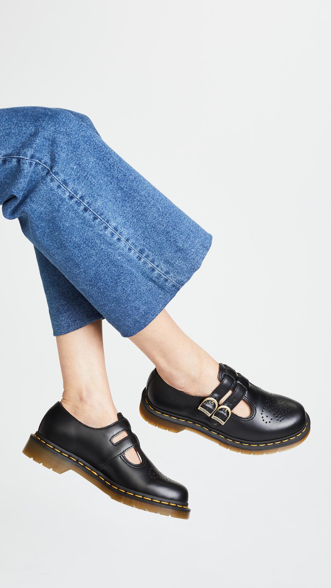 Dr. Martens Leather Core 8065 Mary Jane Shoe in Black - Save 71 