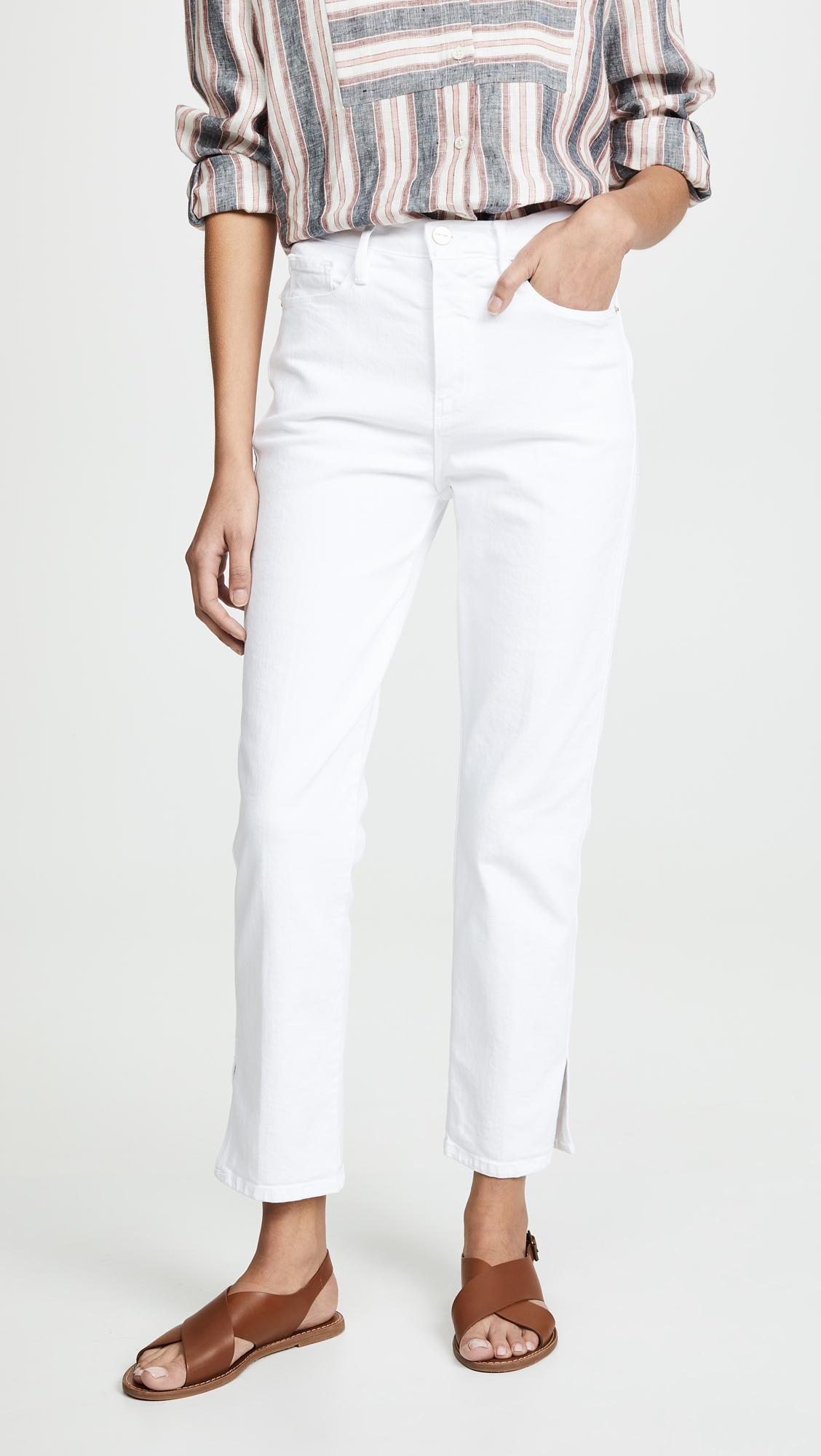 frame le sylvie crop jeans