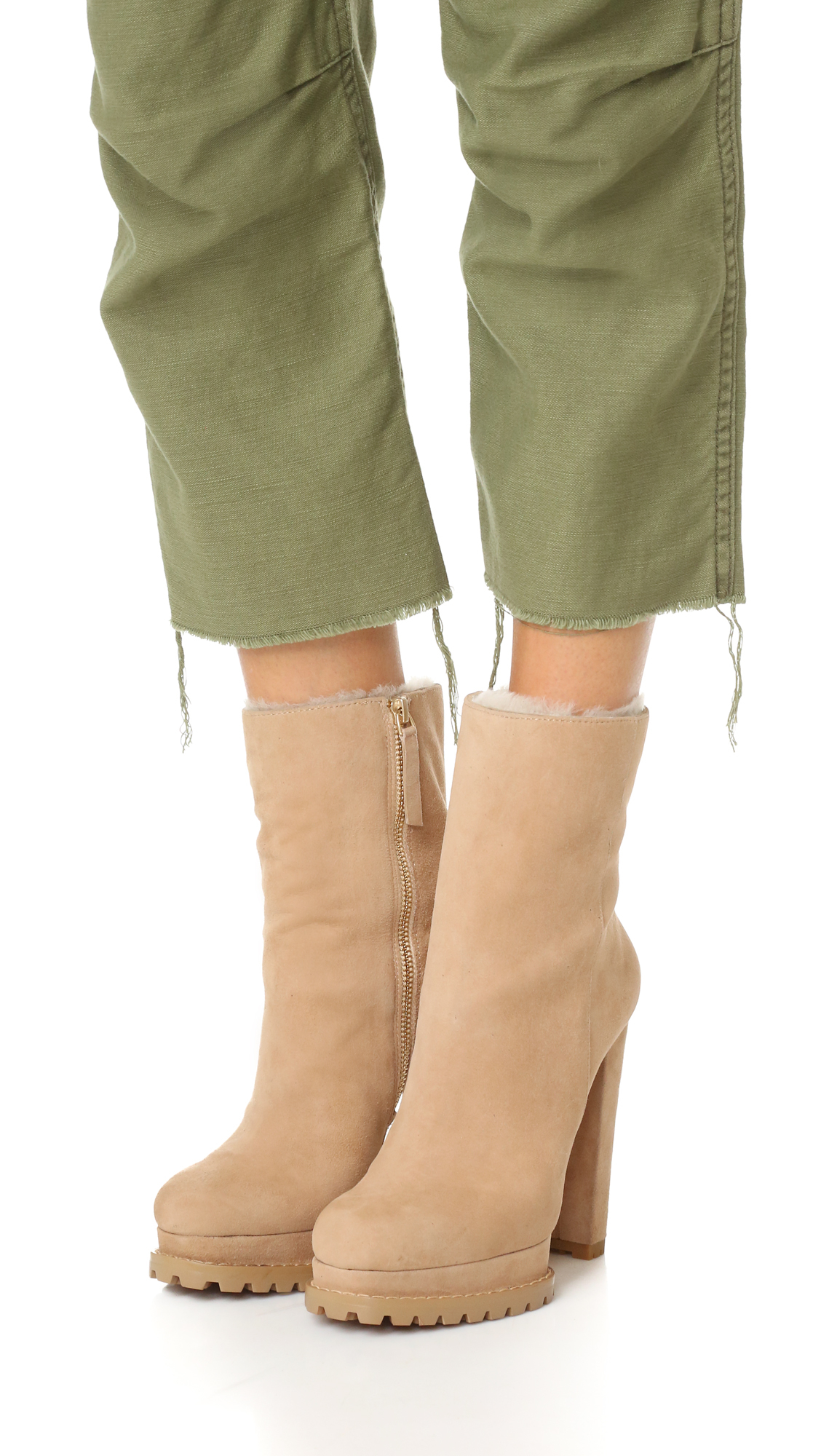 alice and olivia holden shearling boots
