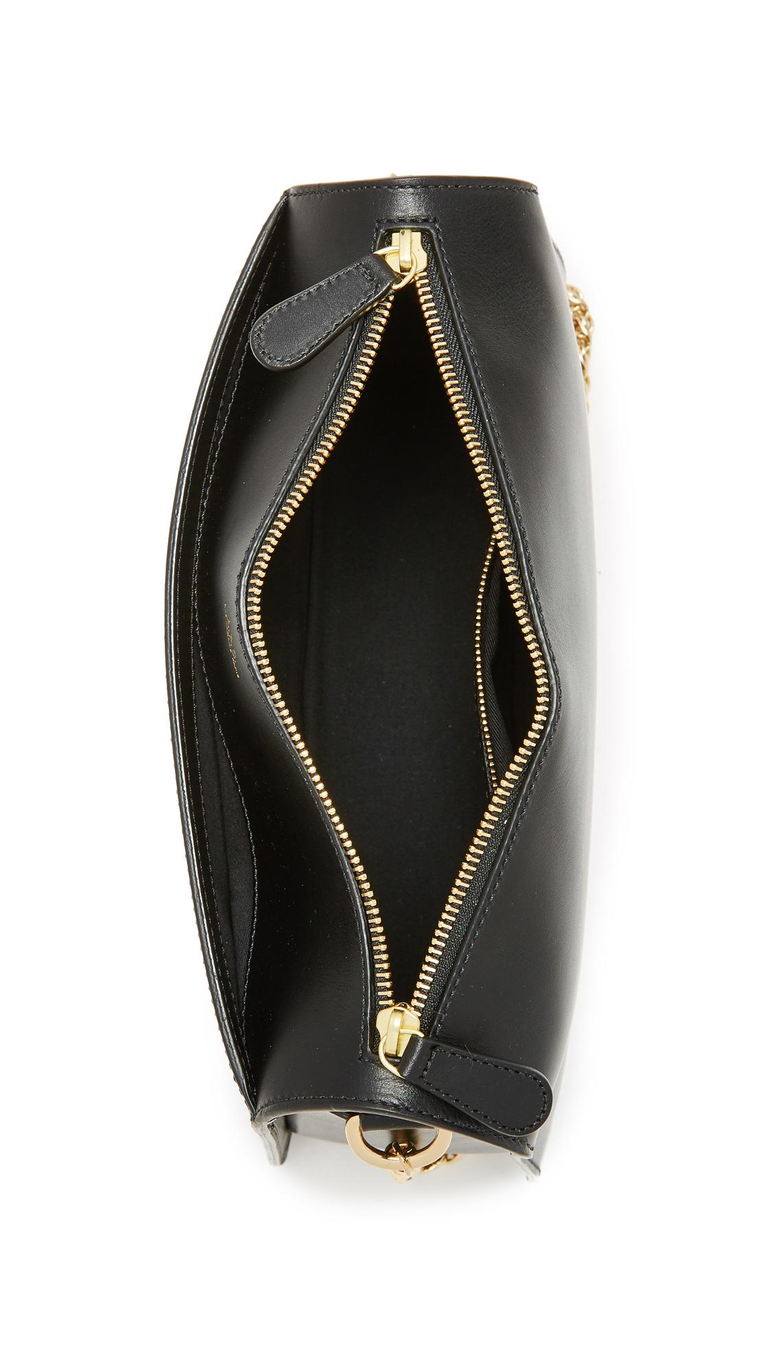 Ella leather crossbody bag APC Black in Leather - 33857632