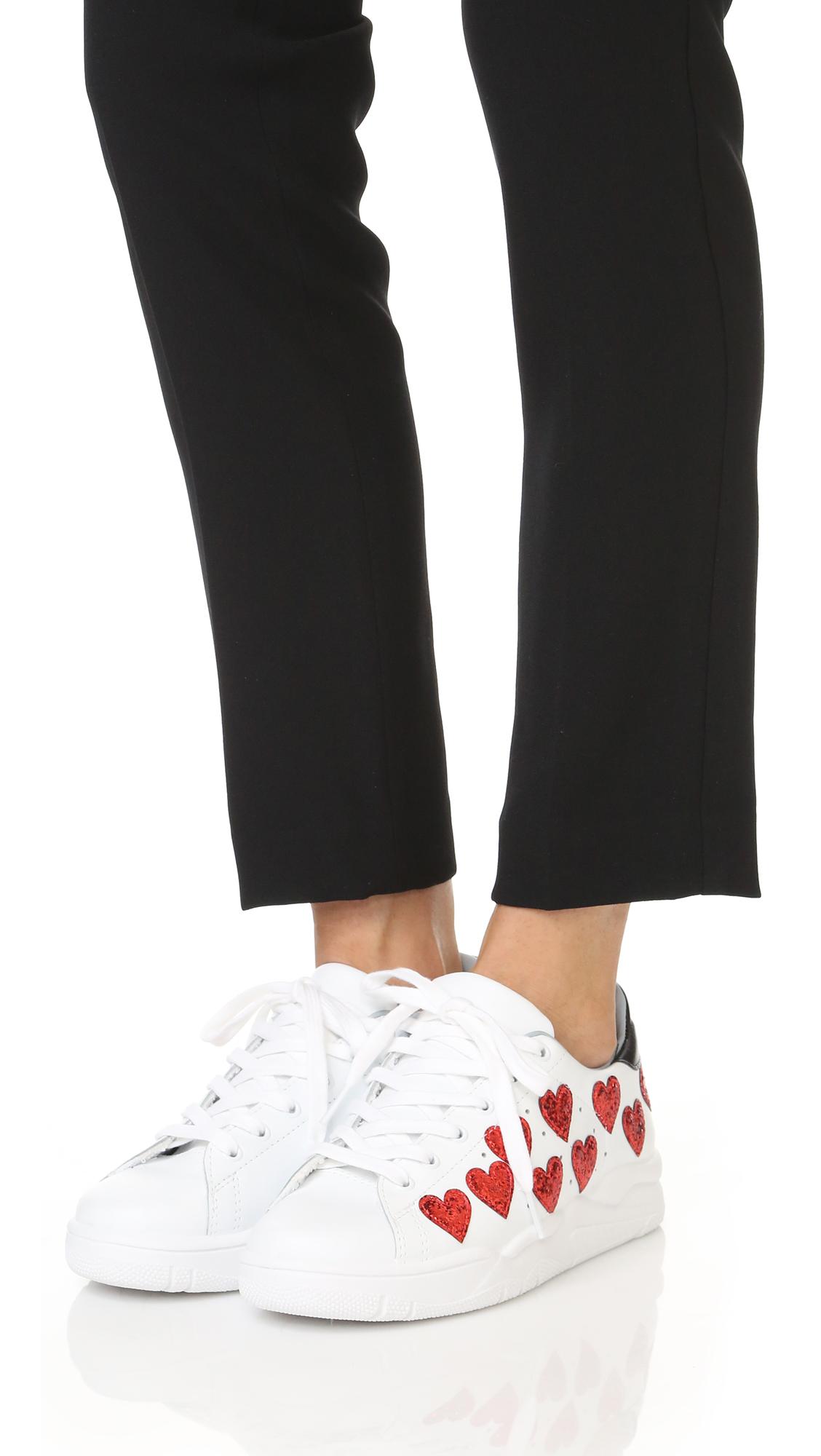 heart sneakers chiara ferragni