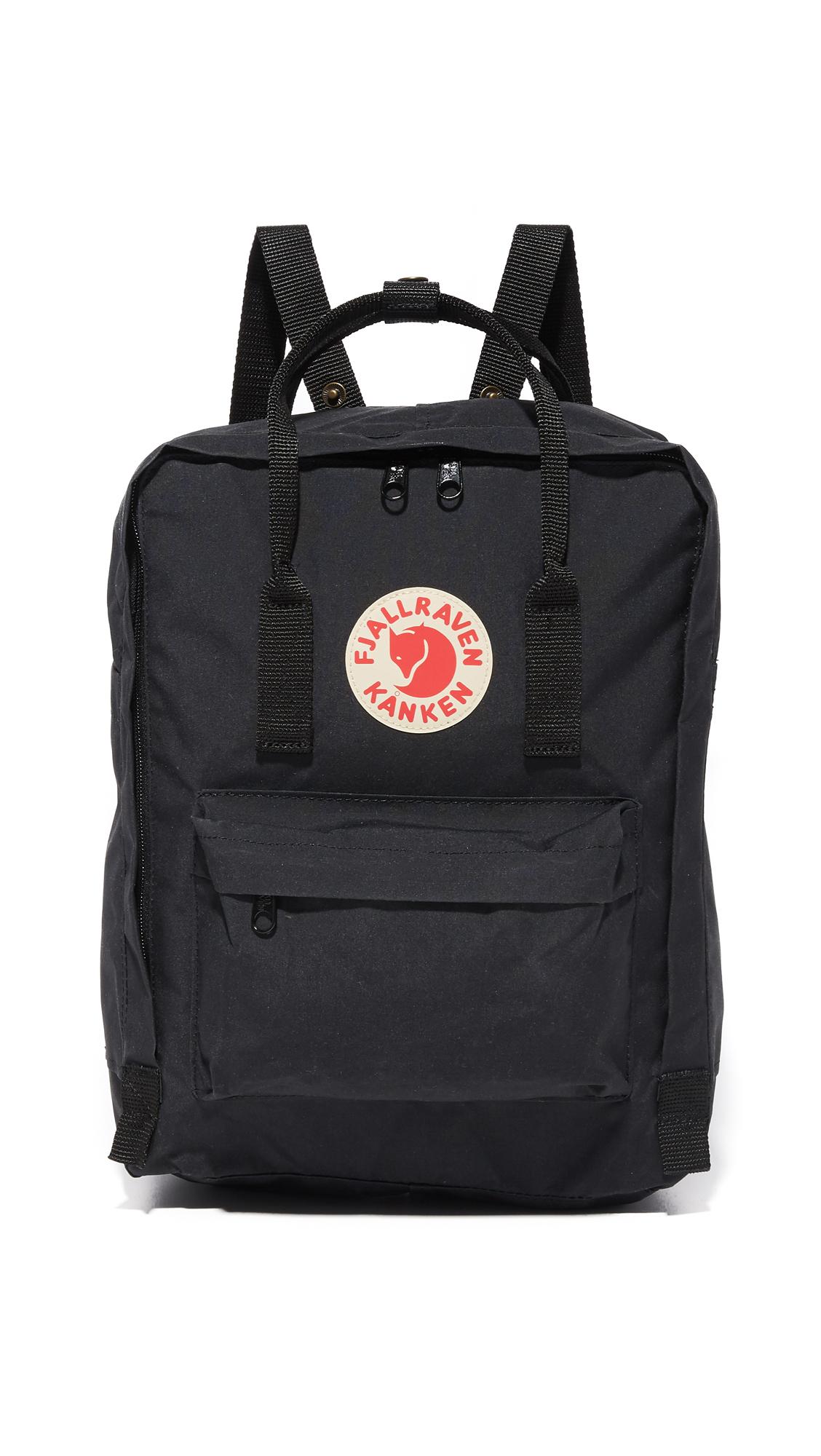 Fjallraven Kanken Backpack in Black Lyst