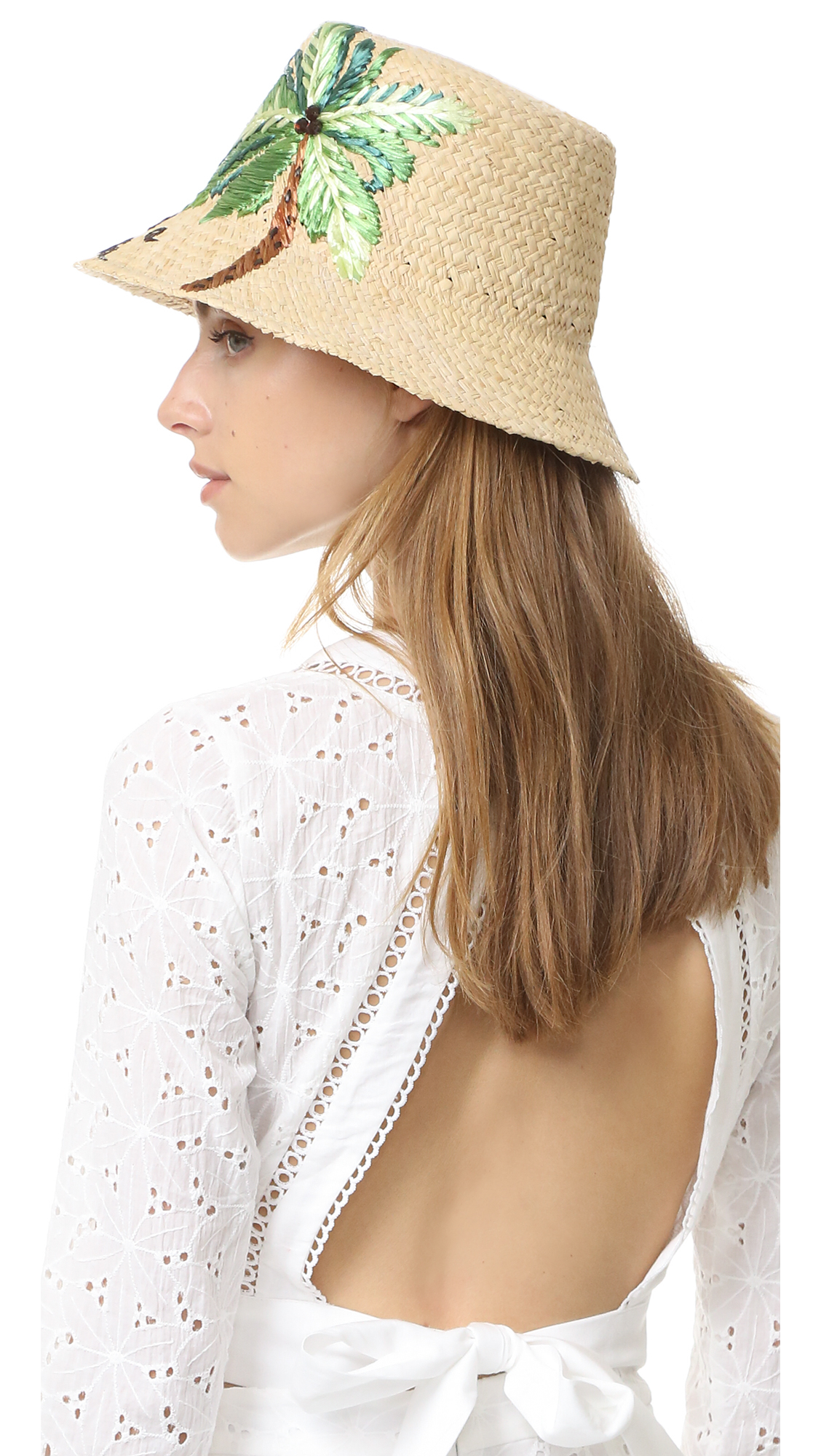 Vacation Hat in Natural Raffia 