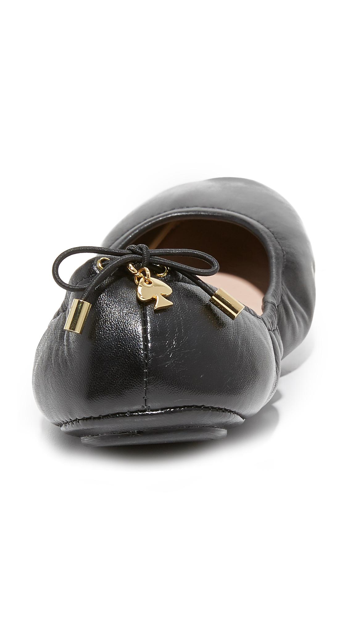 kate spade foldable flats