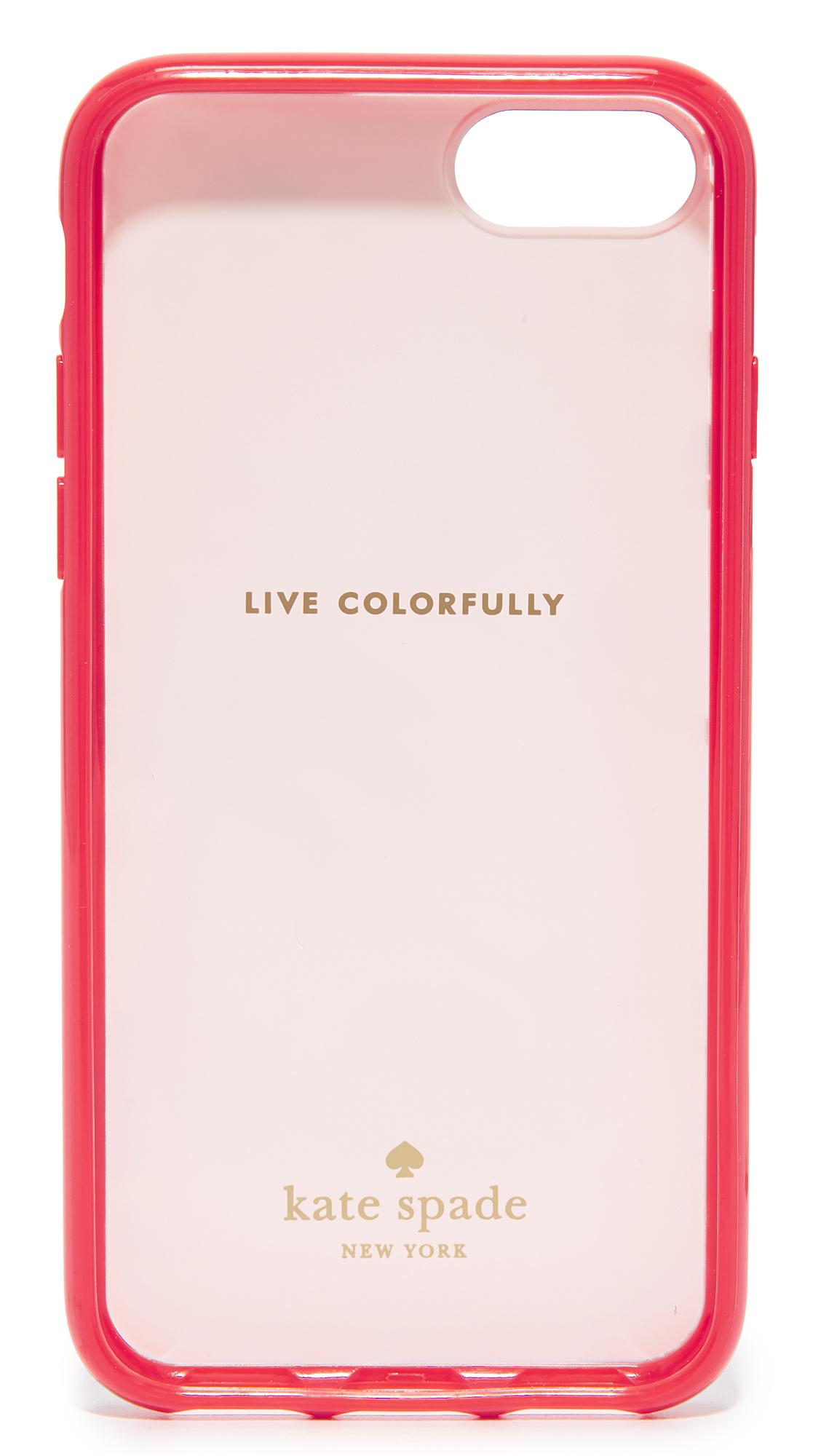 Kate Spade Desert Camels Iphone 7 Case In Pink Lyst