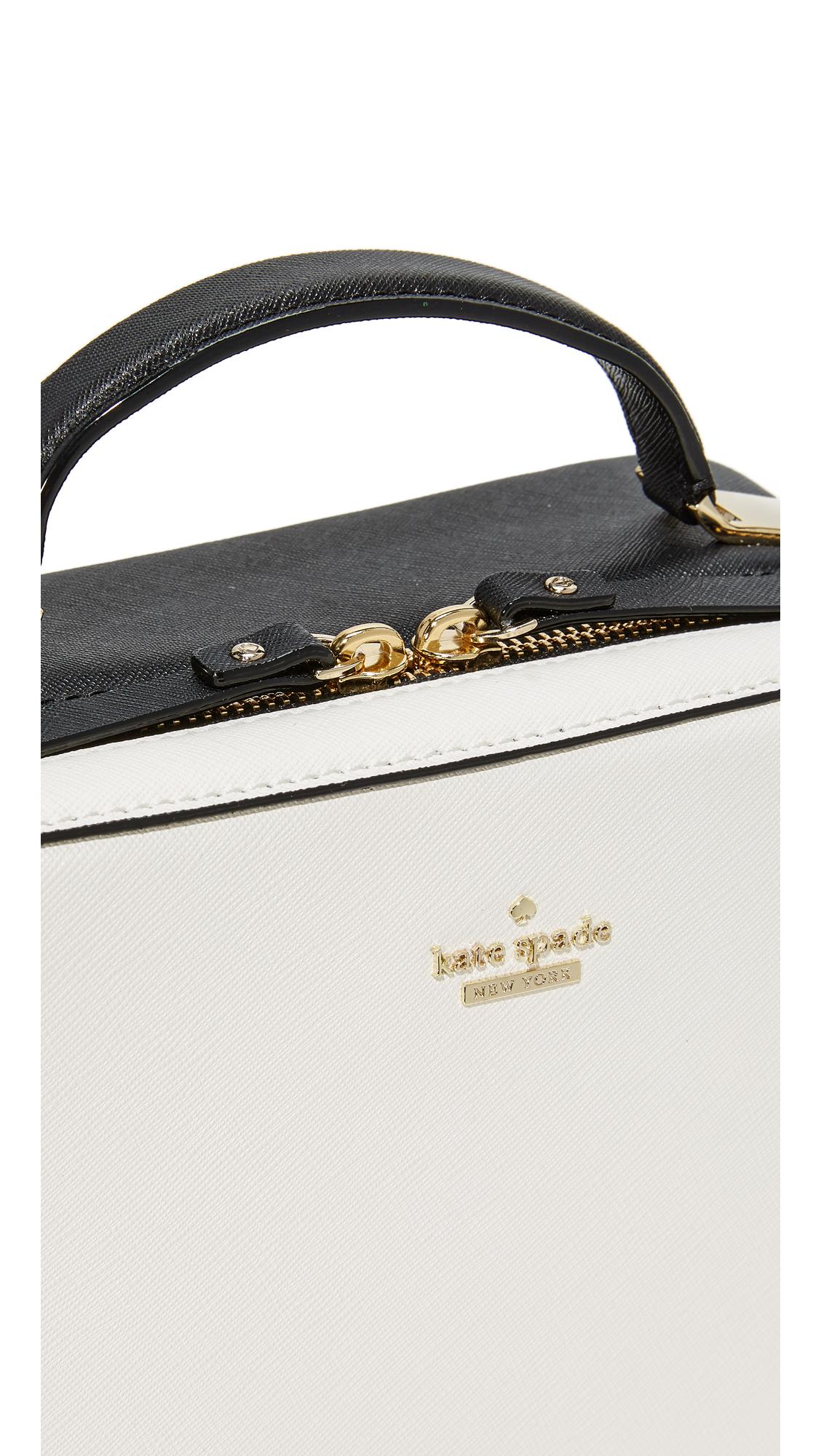Kate Spade Casie Box Bag in Black | Lyst
