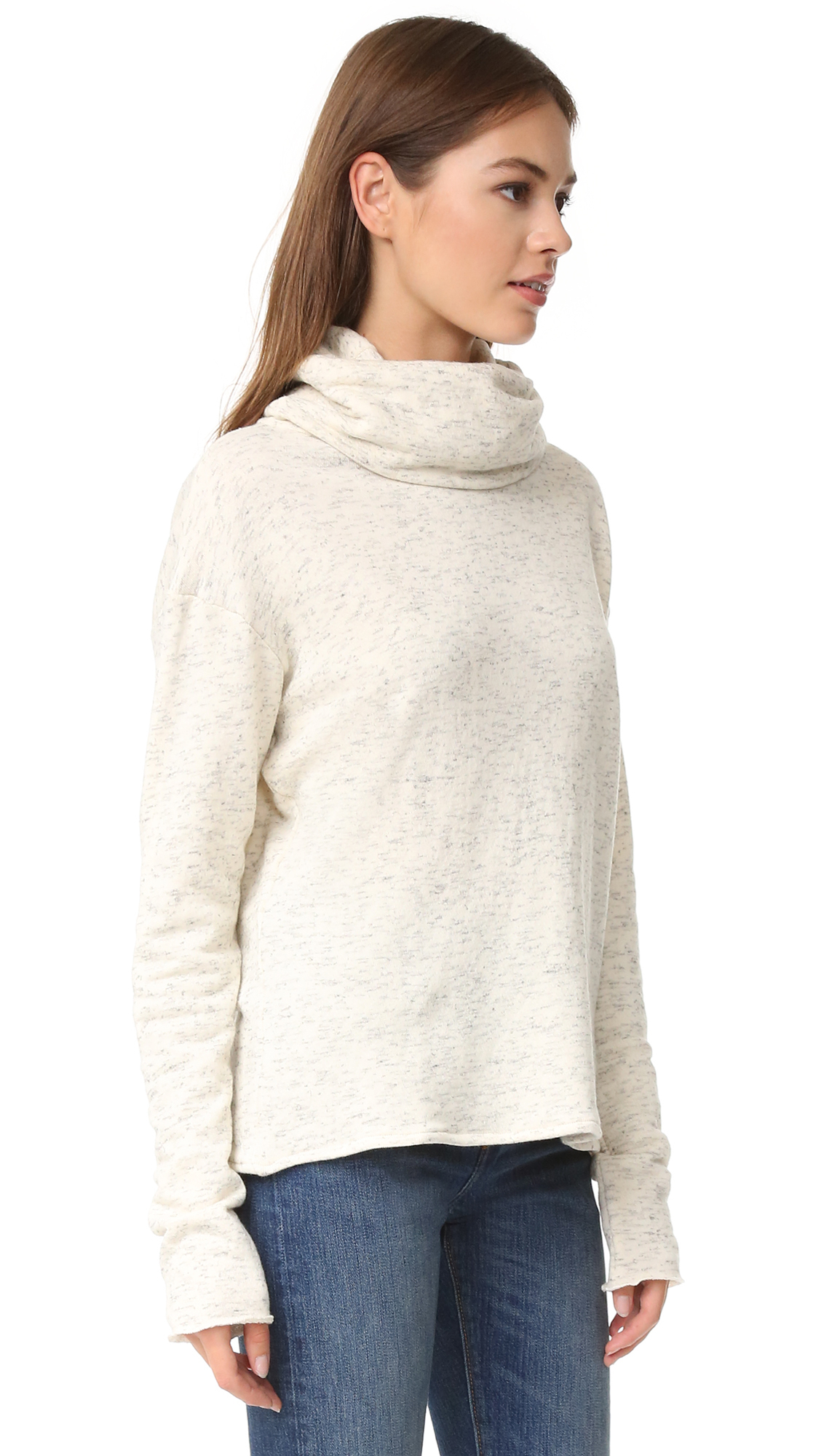 The Lady The Sailor Cotton French Terry Turtleneck Lyst